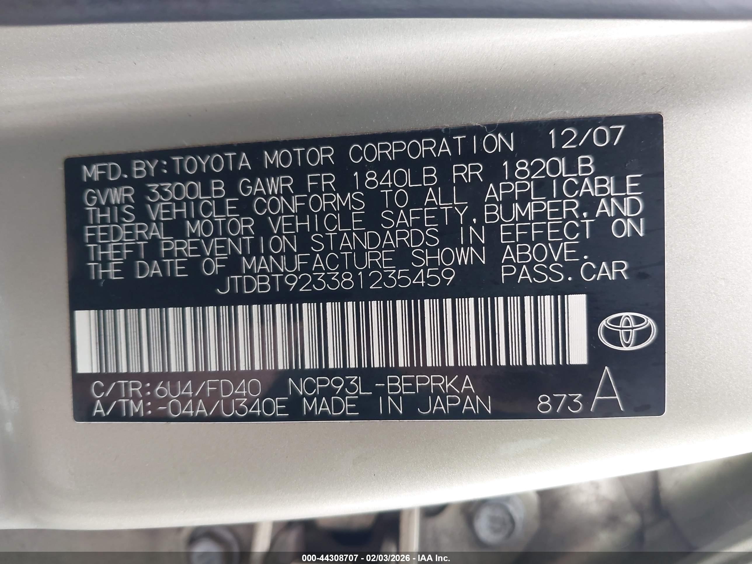 TOYOTA YARIS image 9