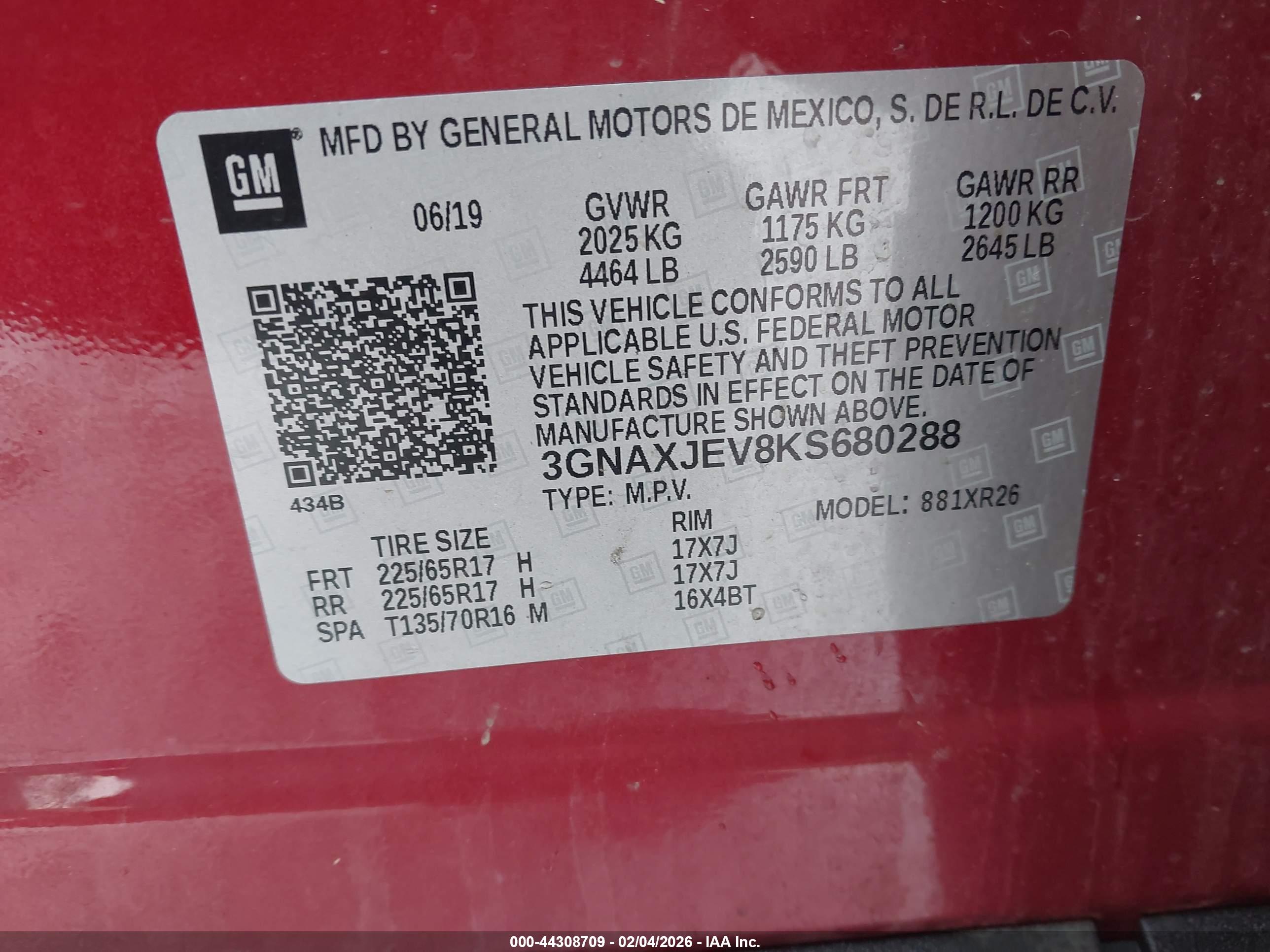 CHEVROLET EQUINOX image 9