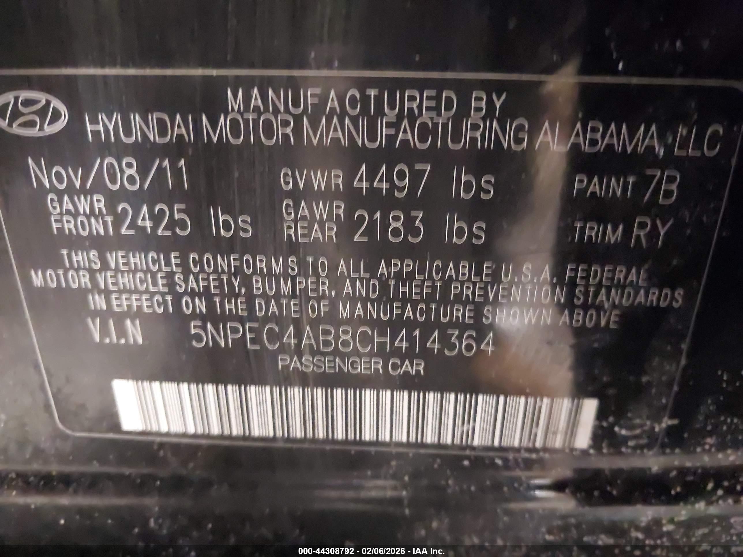 HYUNDAI SONATA image 9