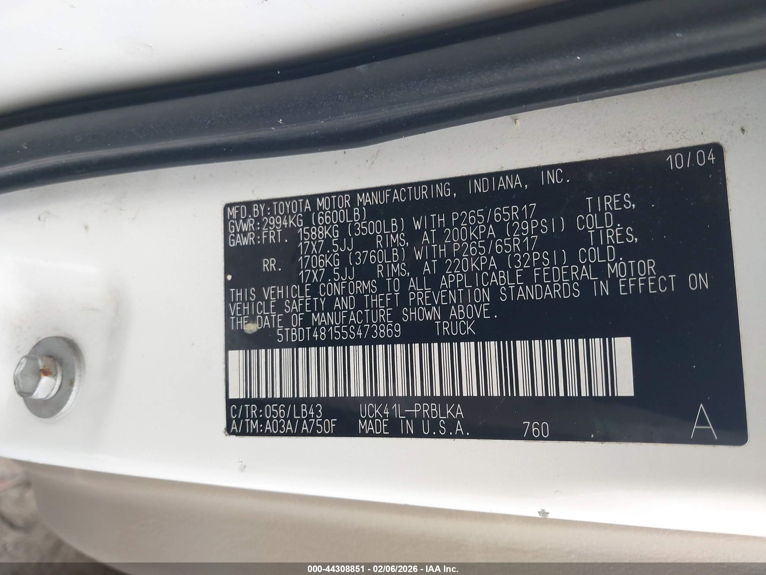 TOYOTA TUNDRA image 9