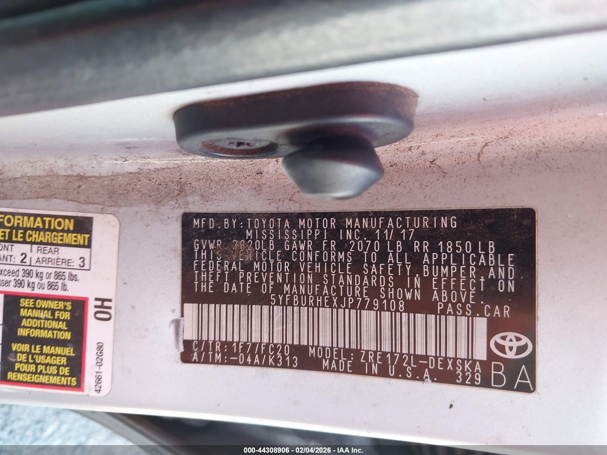 TOYOTA COROLLA image 9