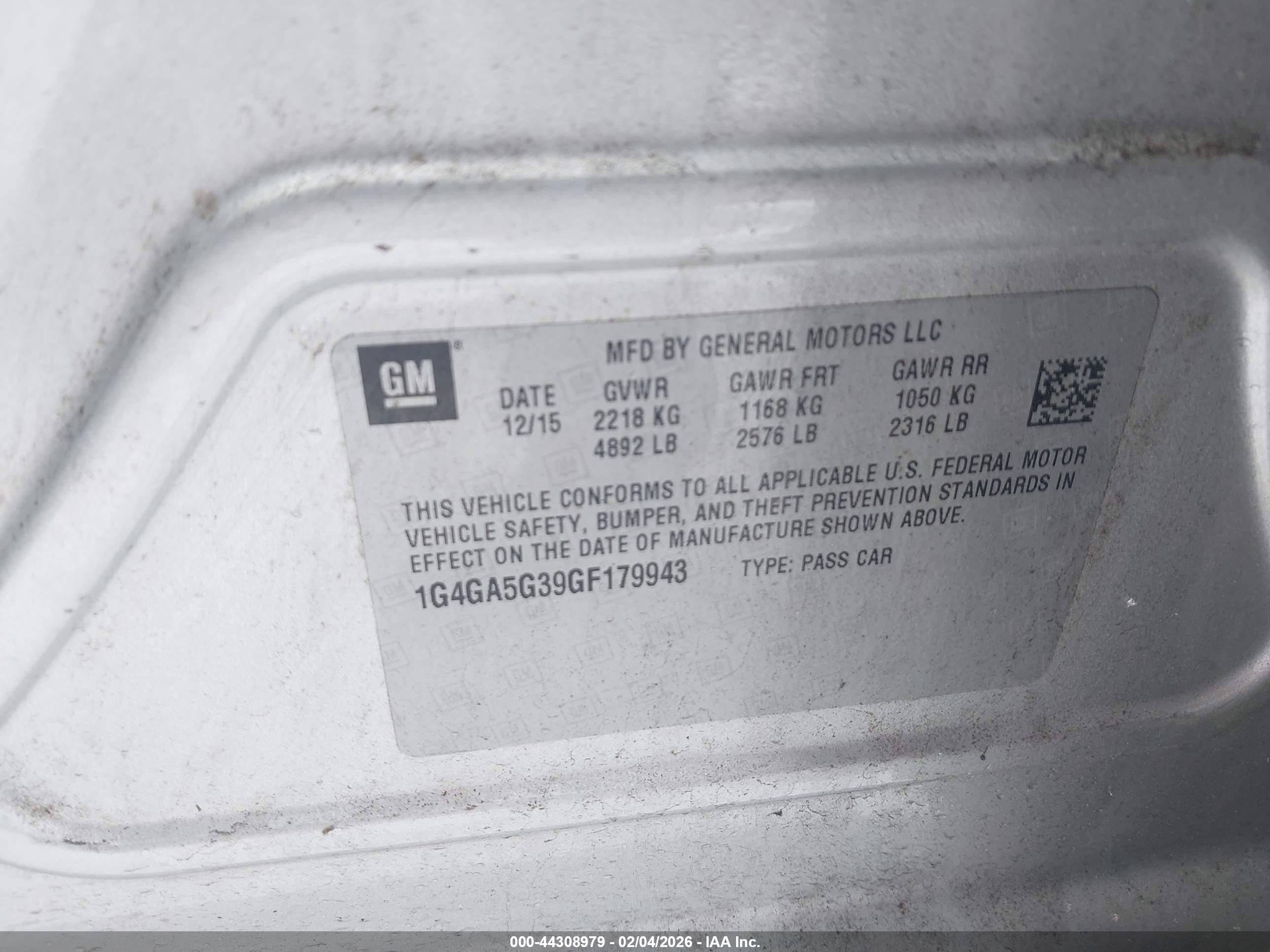 BUICK LACROSSE image 9
