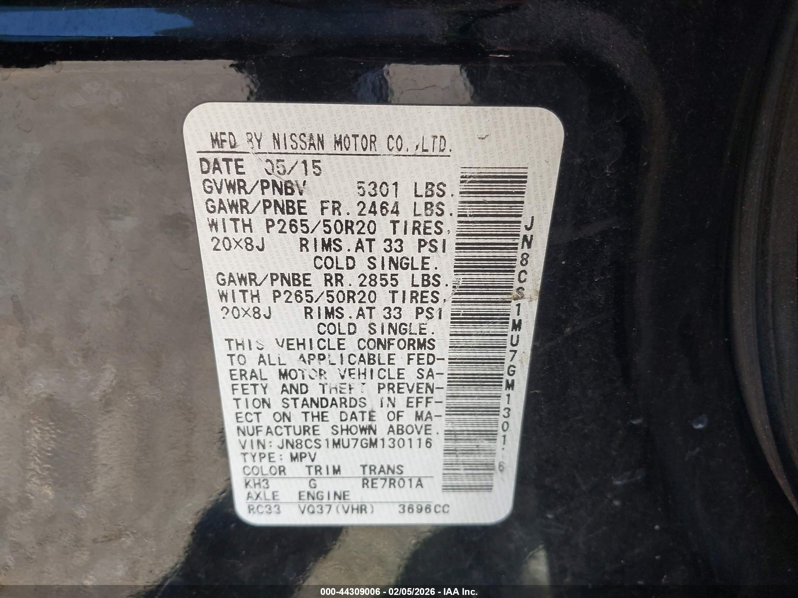 INFINITI QX70 image 9