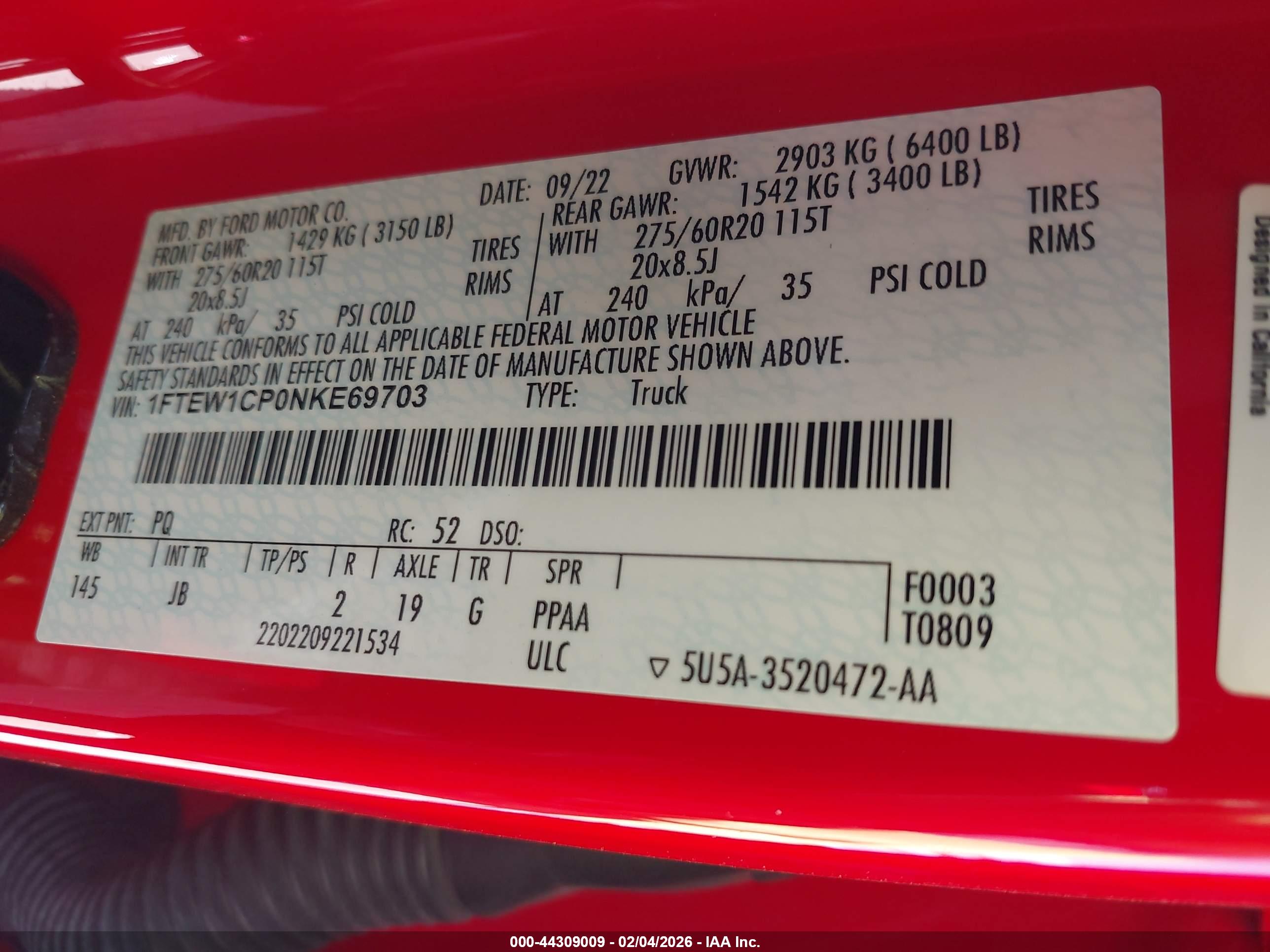FORD F-150 image 9