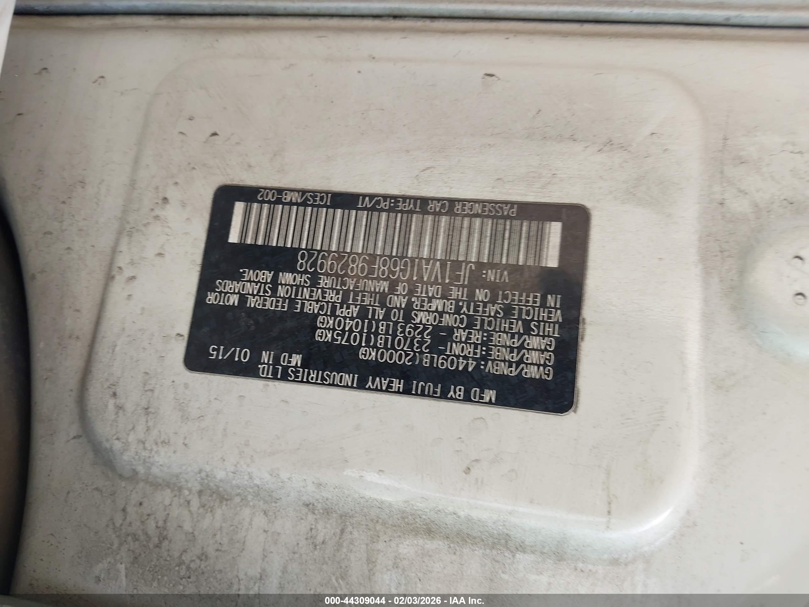 SUBARU WRX image 9