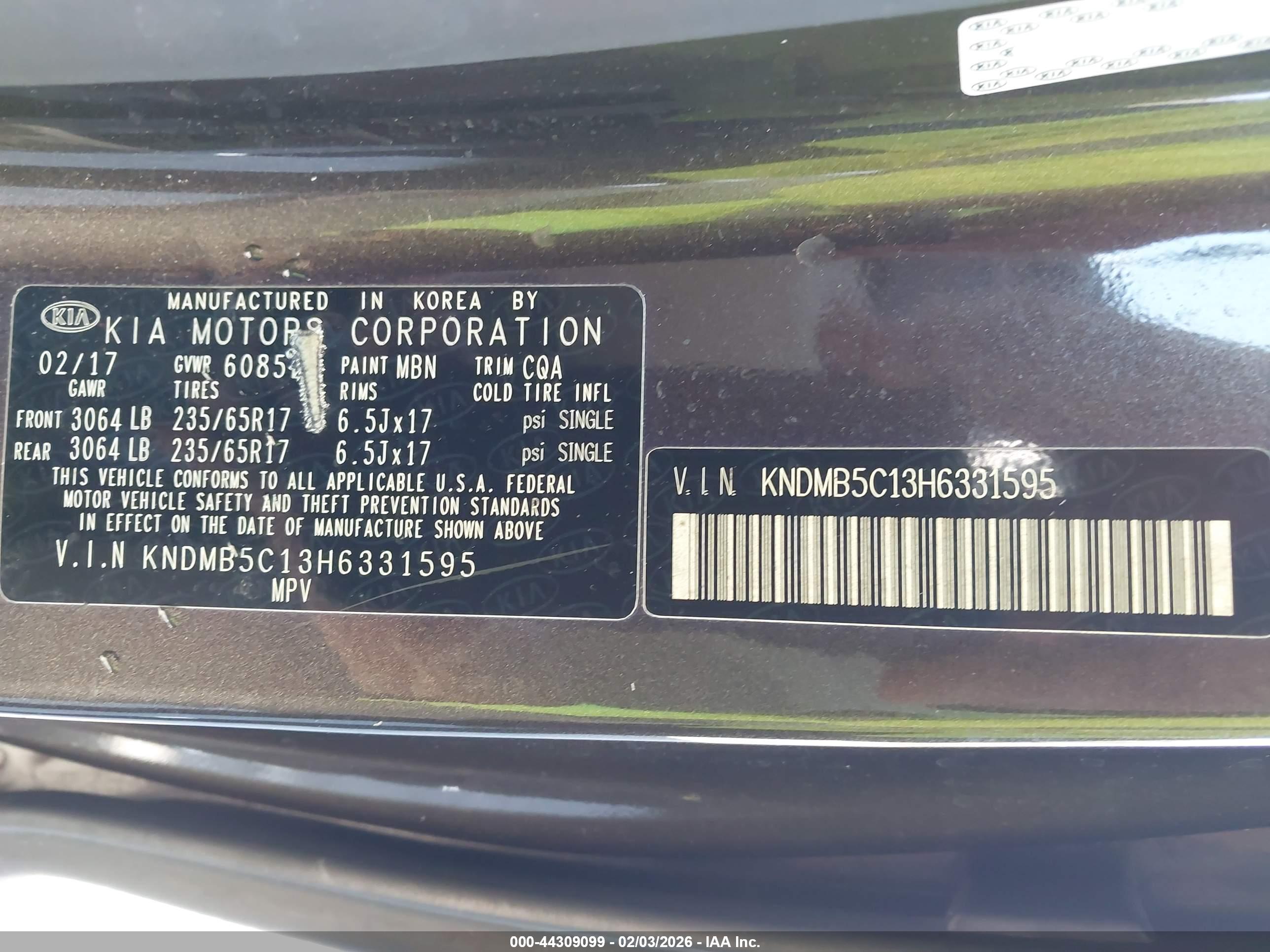 KIA SEDONA image 9
