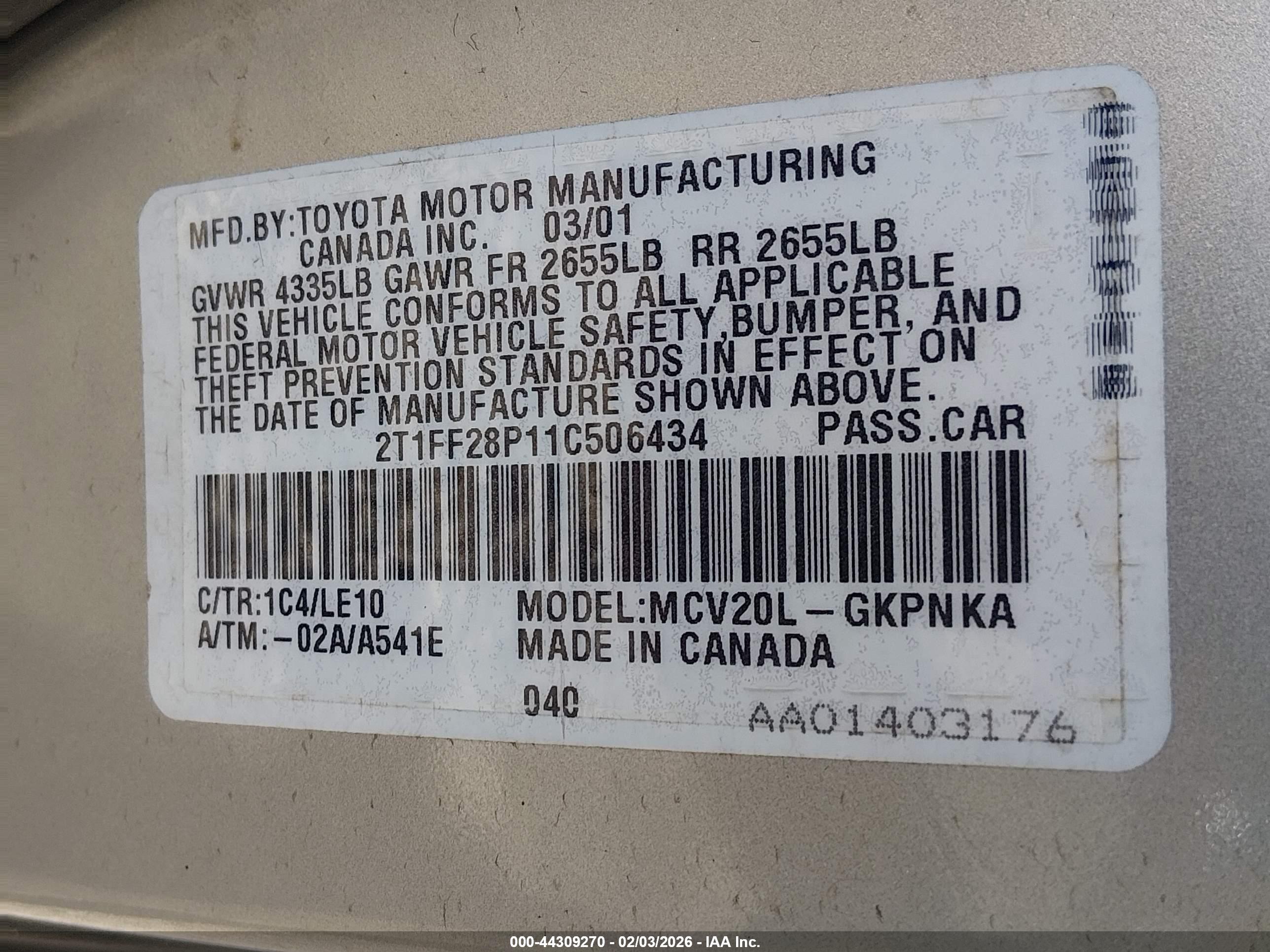 TOYOTA CAMRY image 9