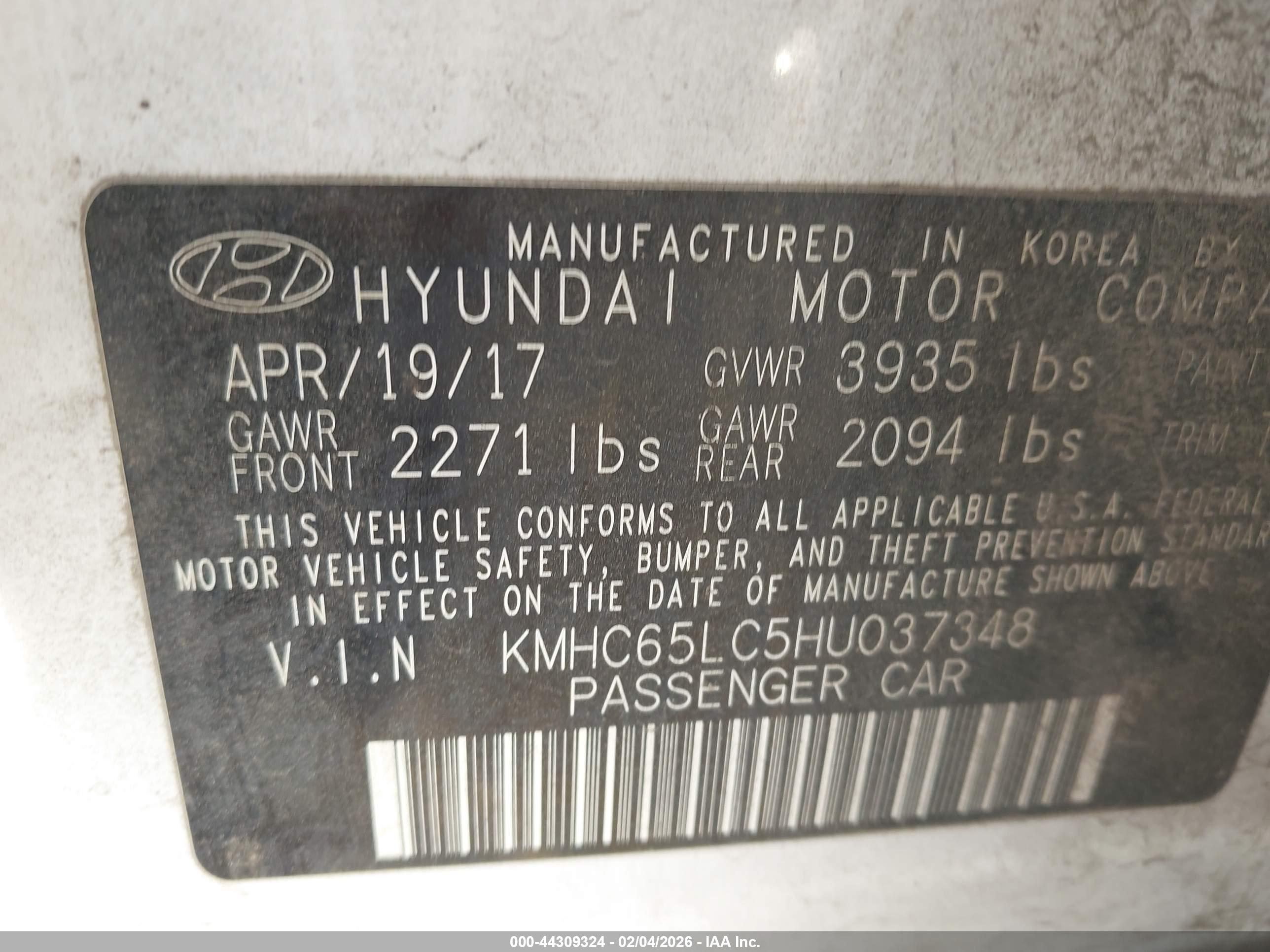 HYUNDAI IONIQ image 9