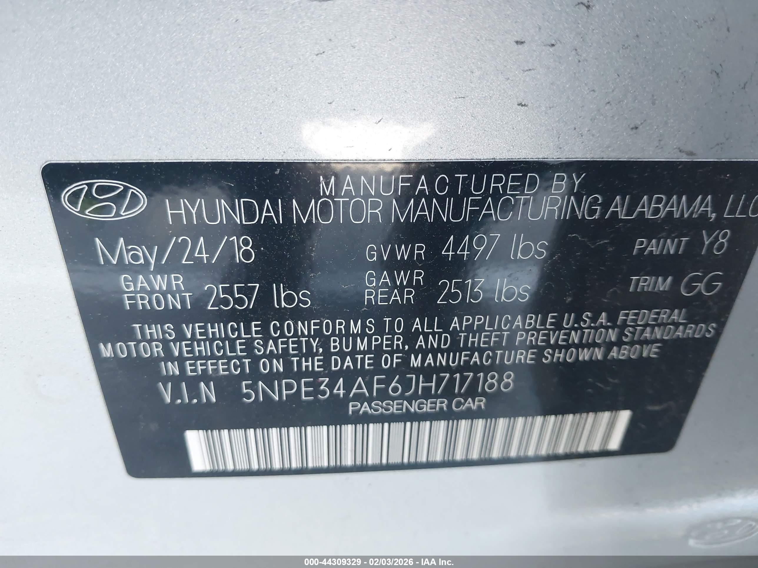 HYUNDAI SONATA image 9