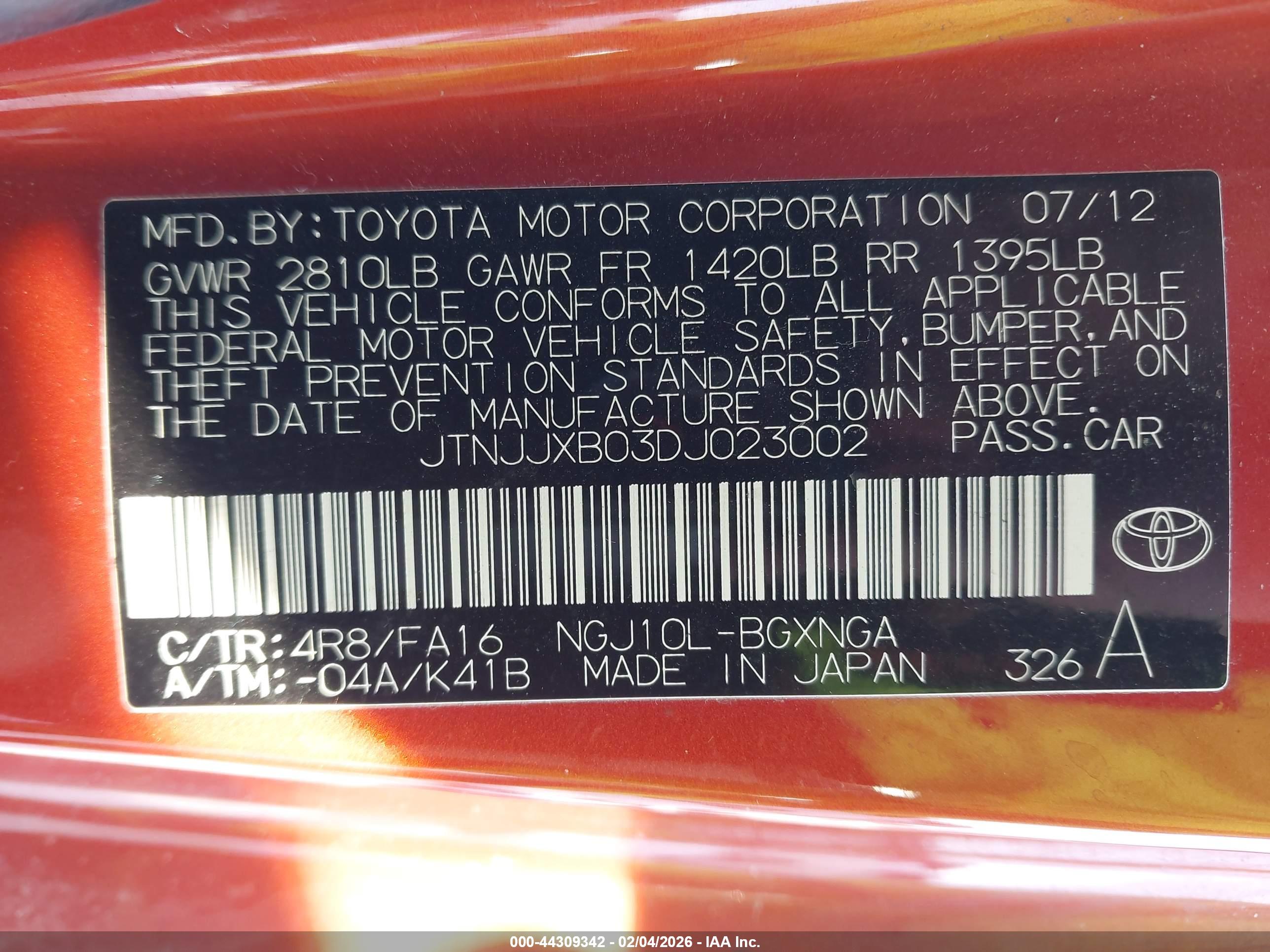 SCION IQ image 9