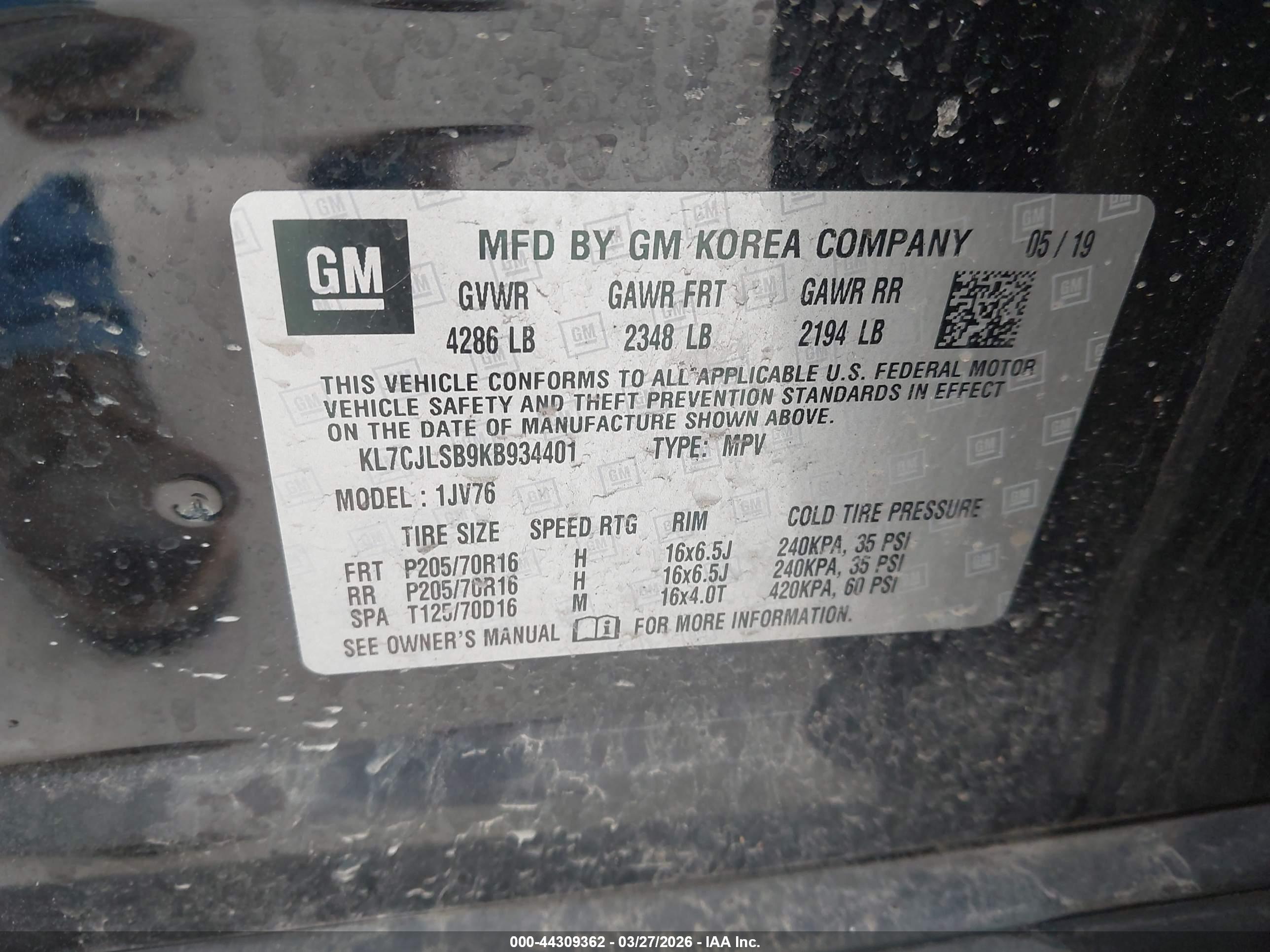 CHEVROLET TRAX image 9