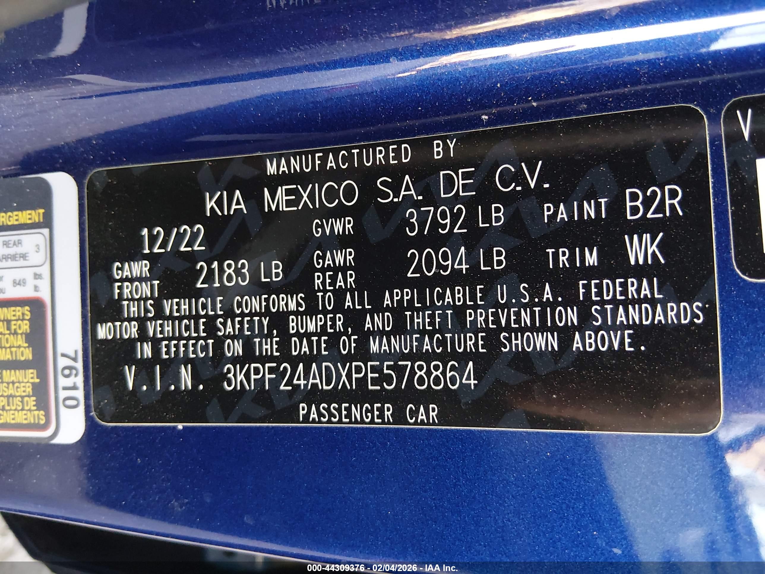 KIA FORTE image 9
