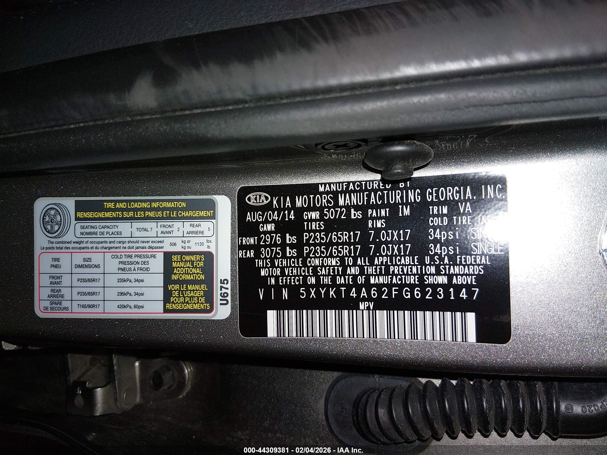 KIA SORENTO image 9