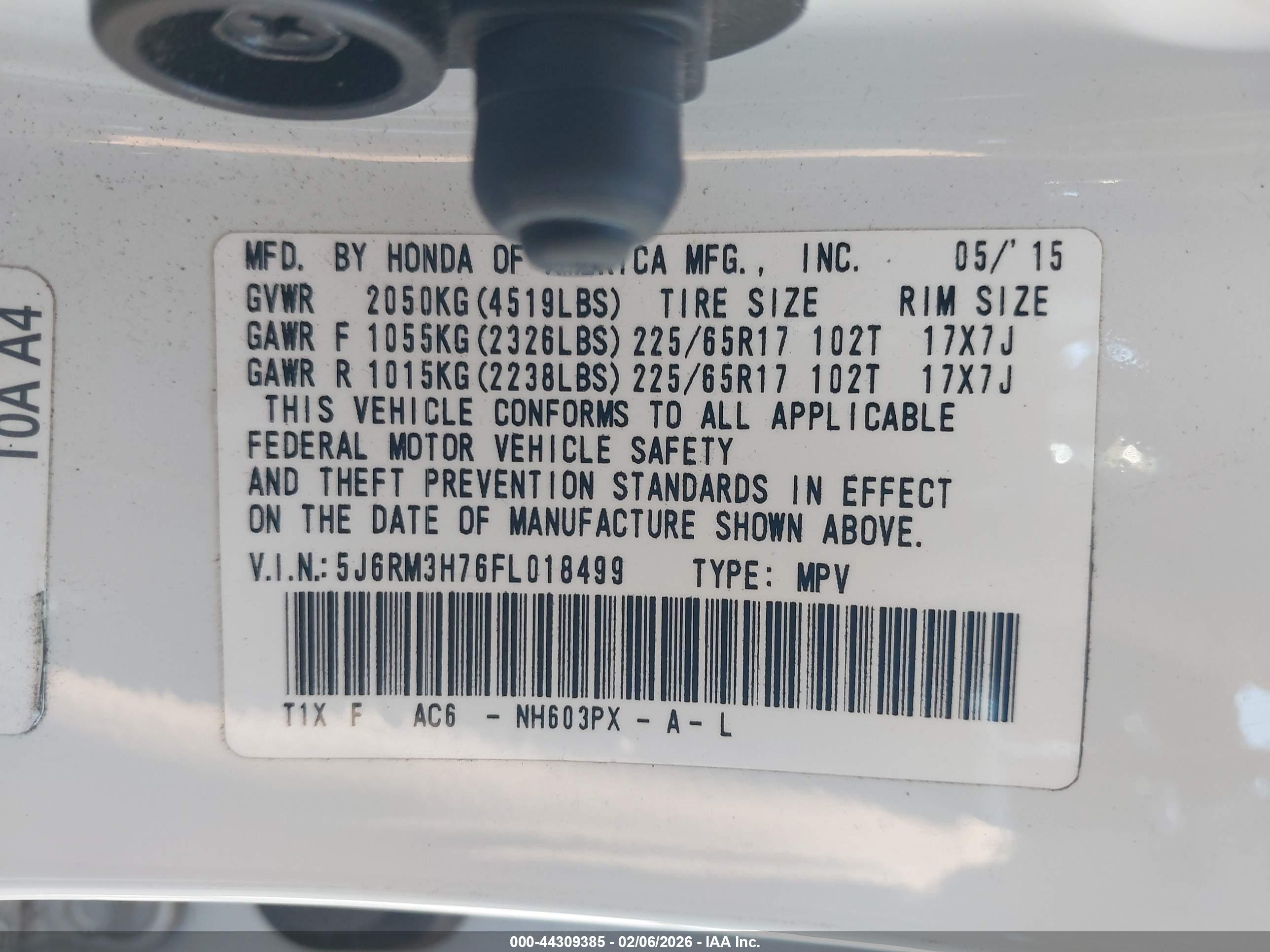 HONDA CR-V image 9