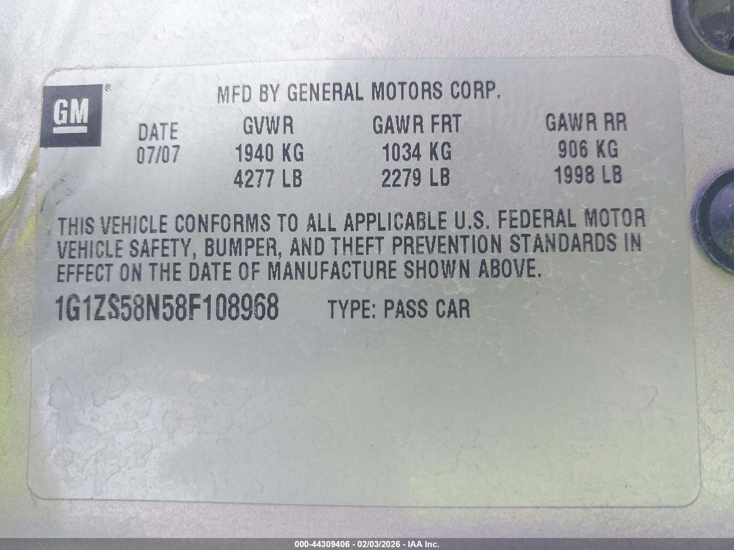 CHEVROLET MALIBU image 9