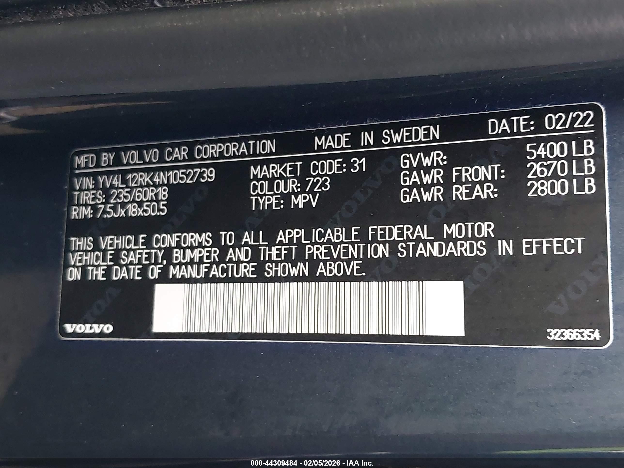 VOLVO XC60 image 9