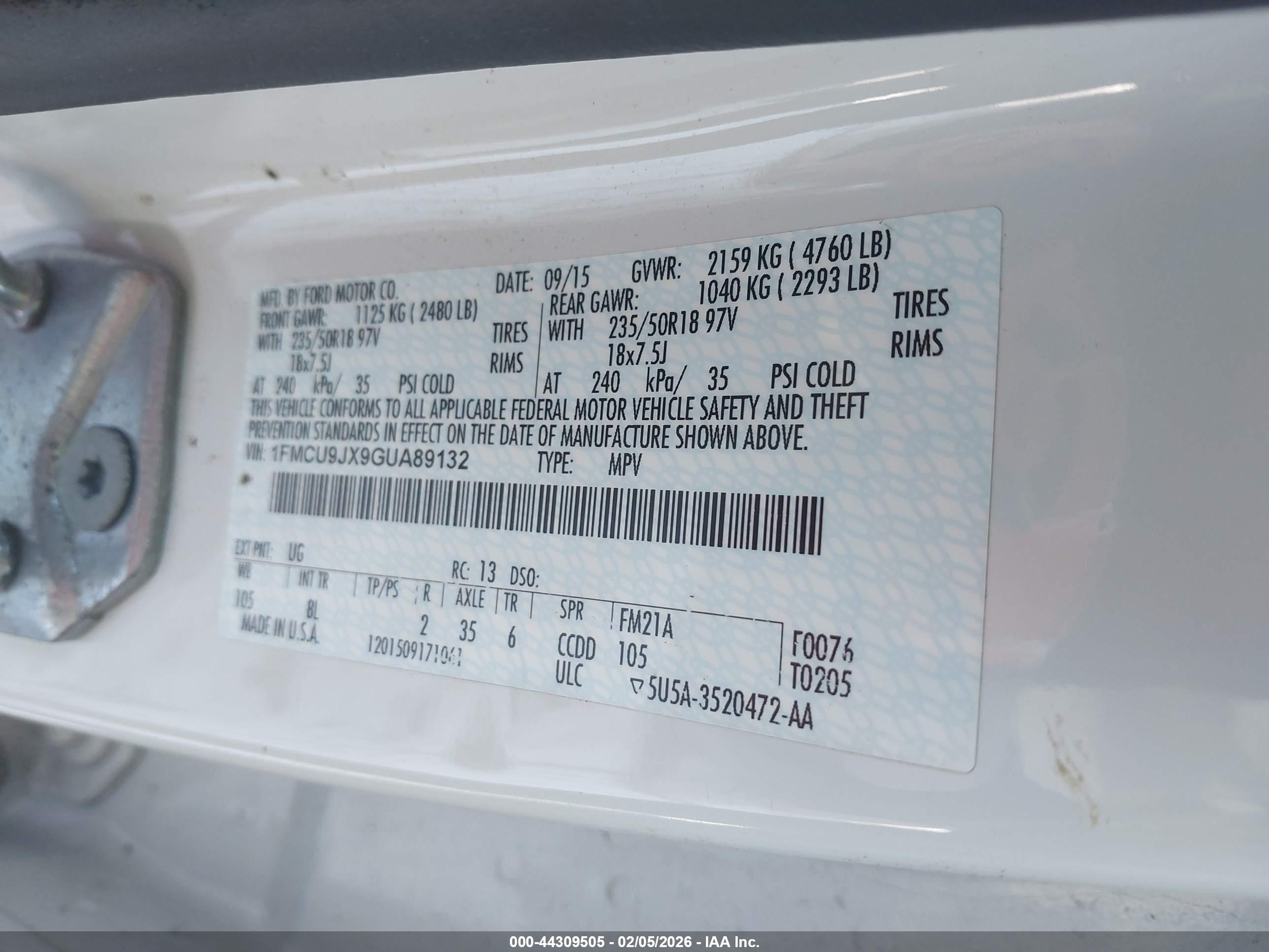 FORD ESCAPE image 9