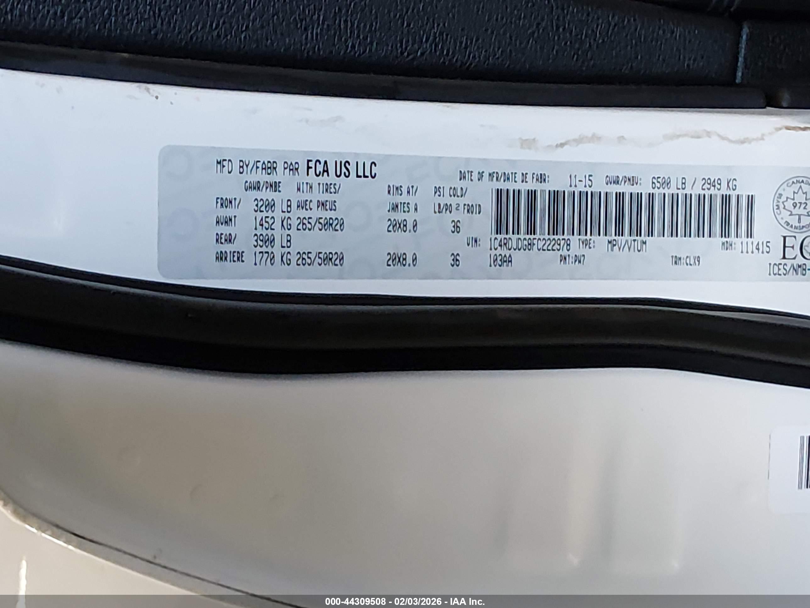 DODGE DURANGO image 9