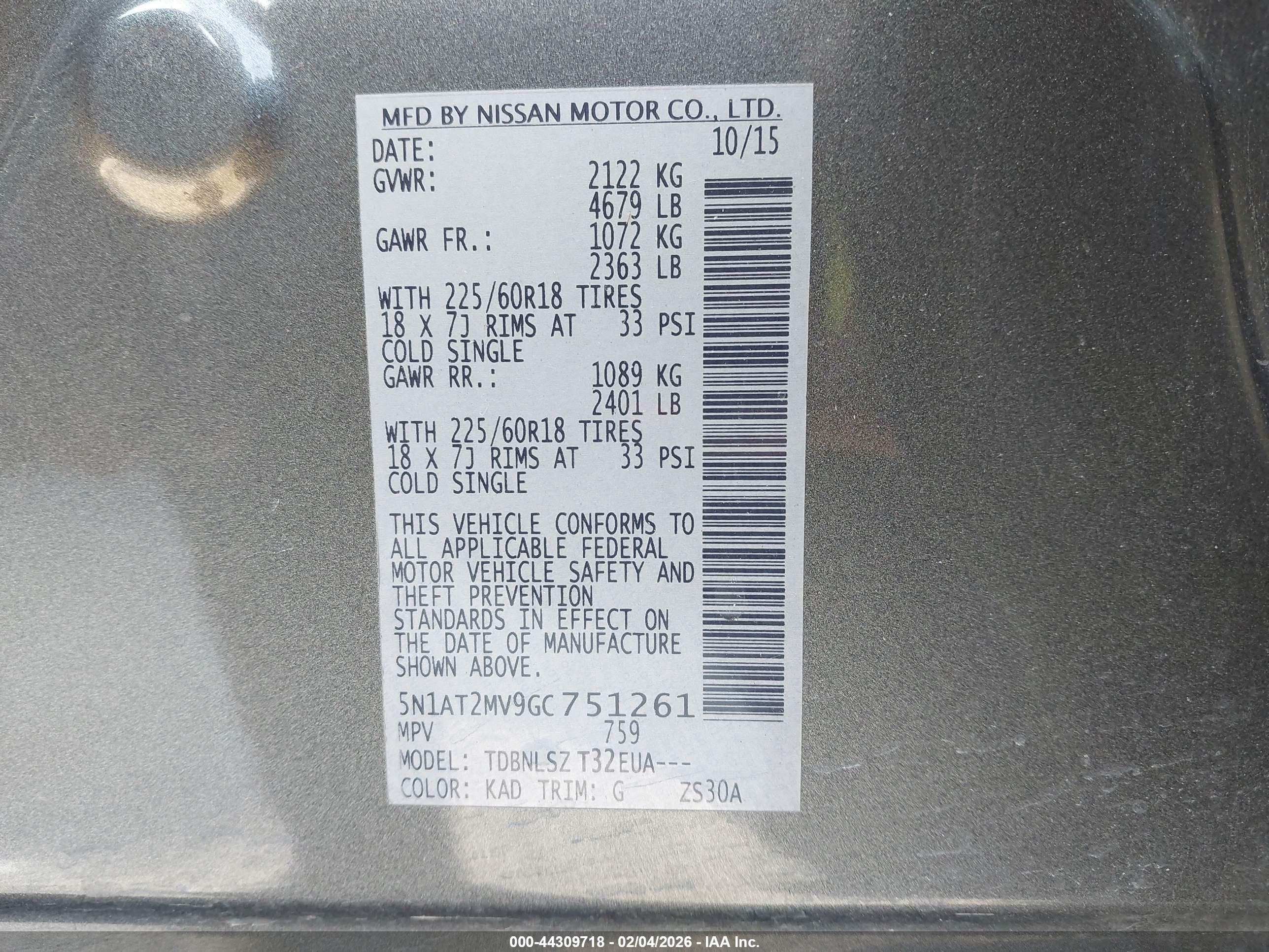 NISSAN ROGUE image 9