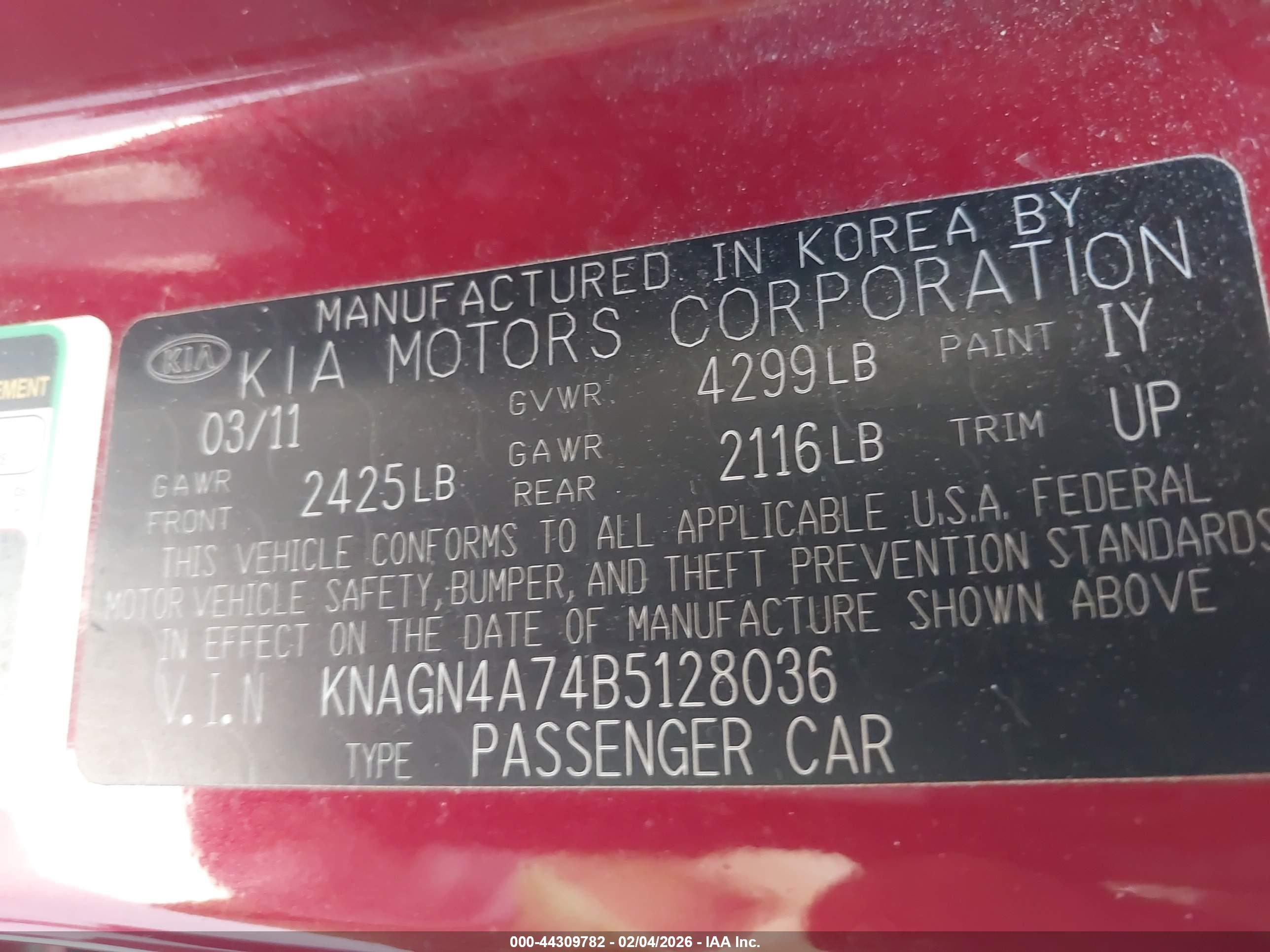 KIA OPTIMA image 9