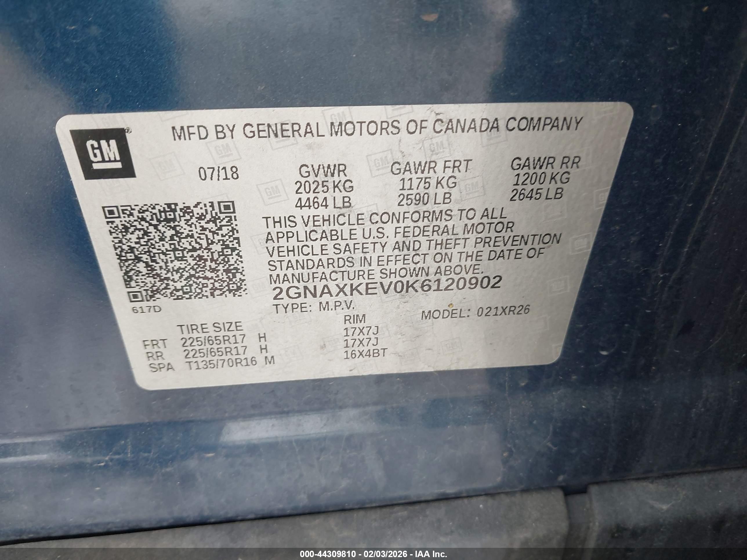CHEVROLET EQUINOX image 9
