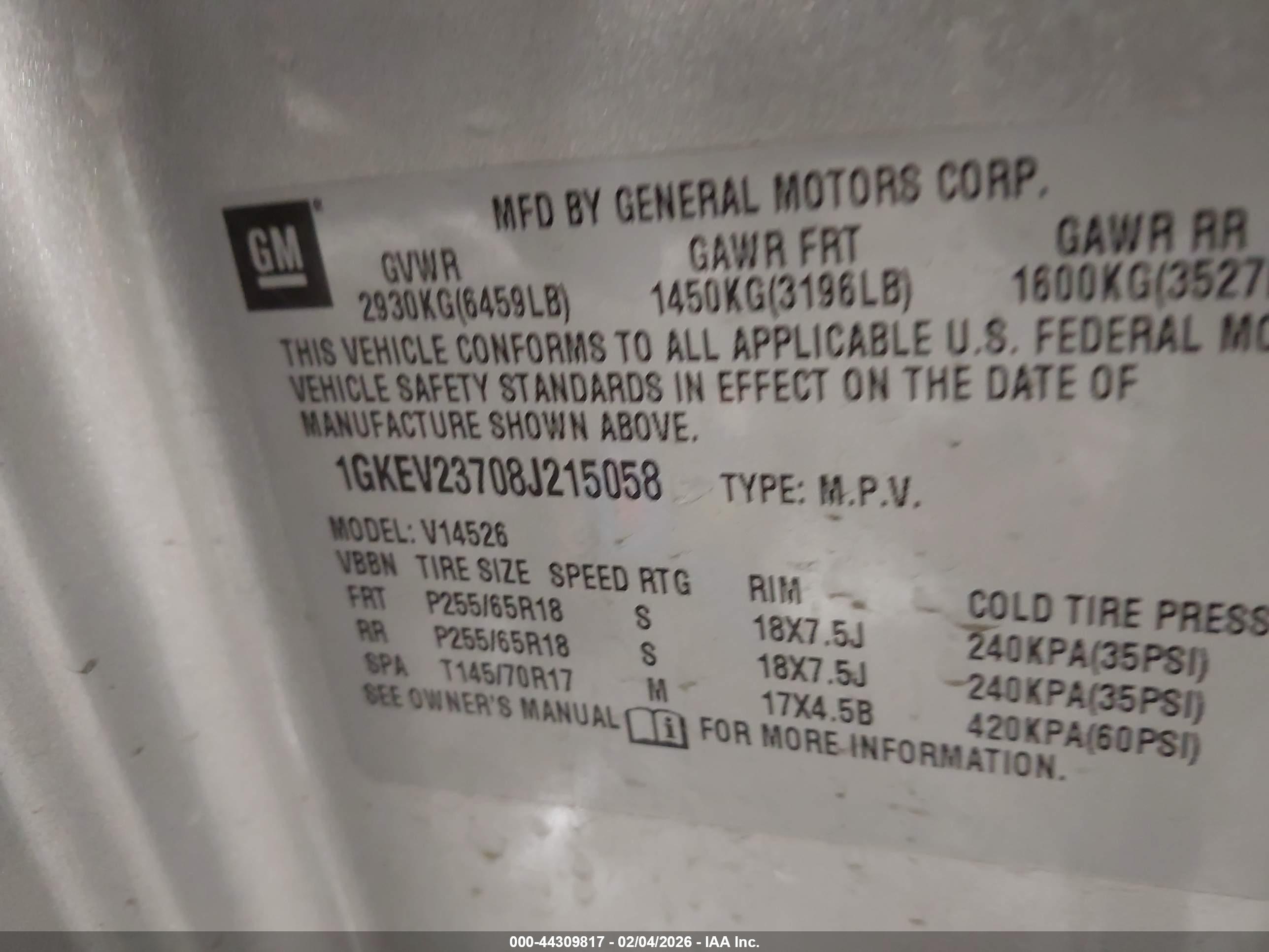 GMC ACADIA image 9
