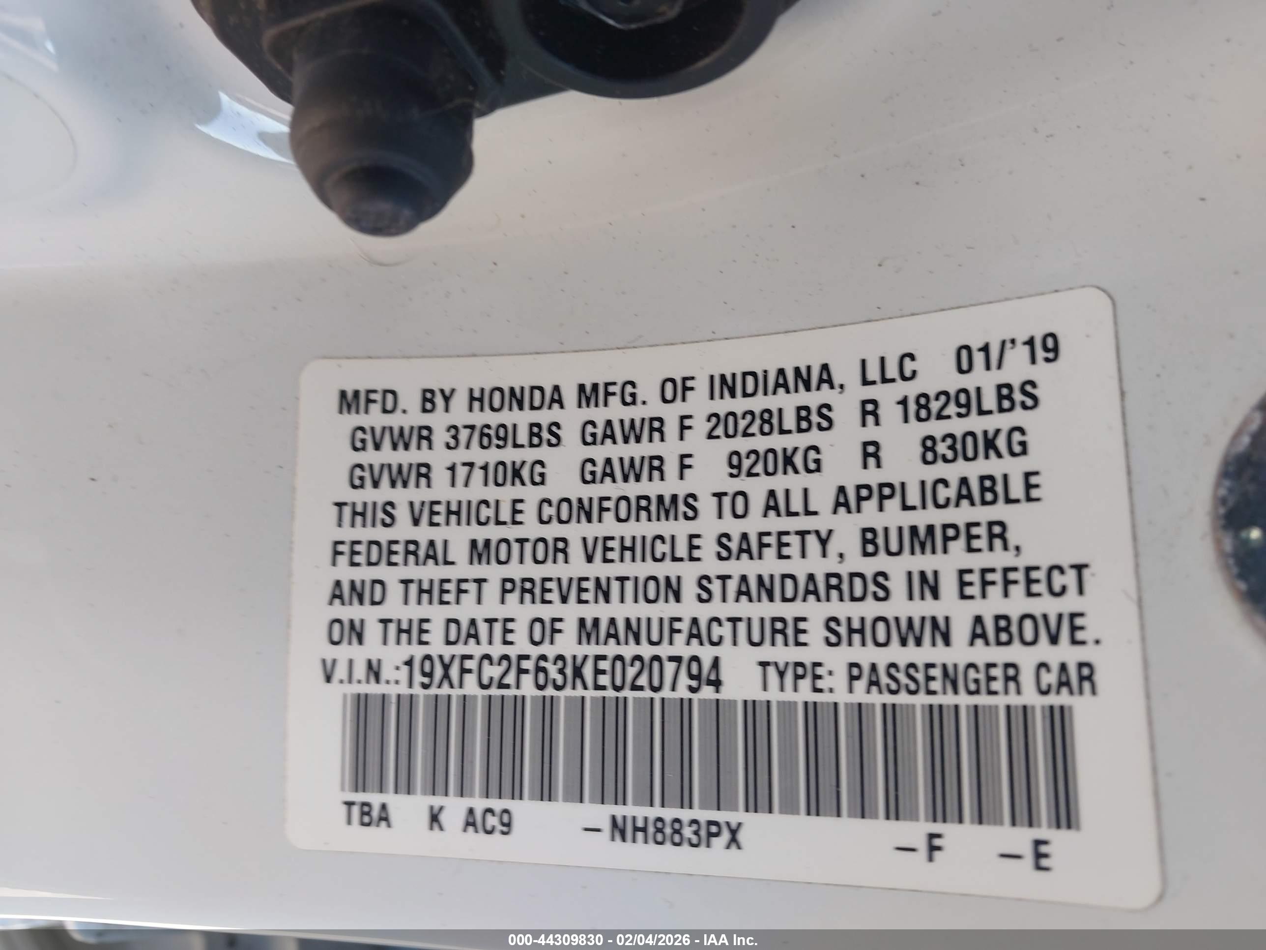 HONDA CIVIC image 9