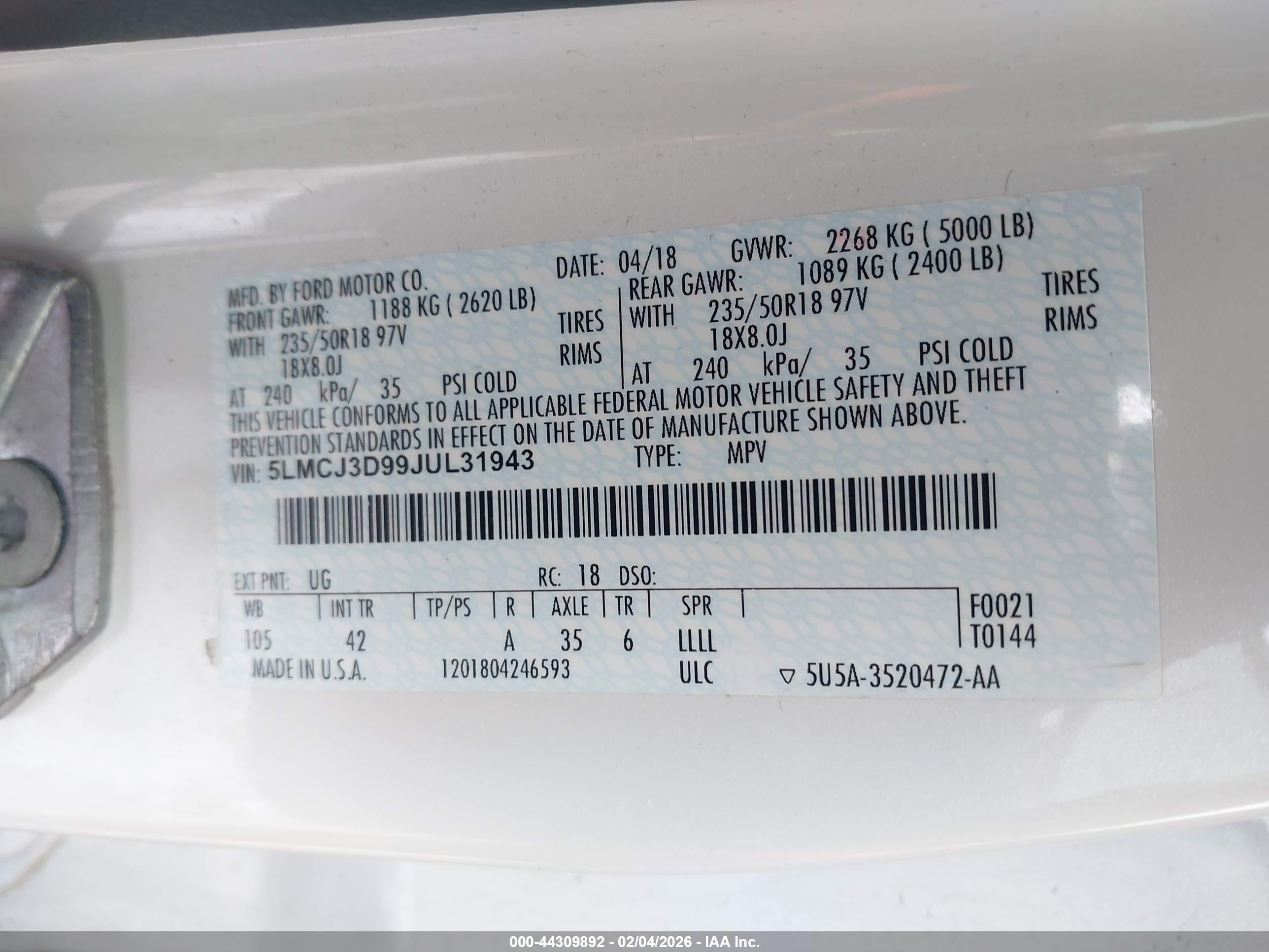LINCOLN MKC image 9