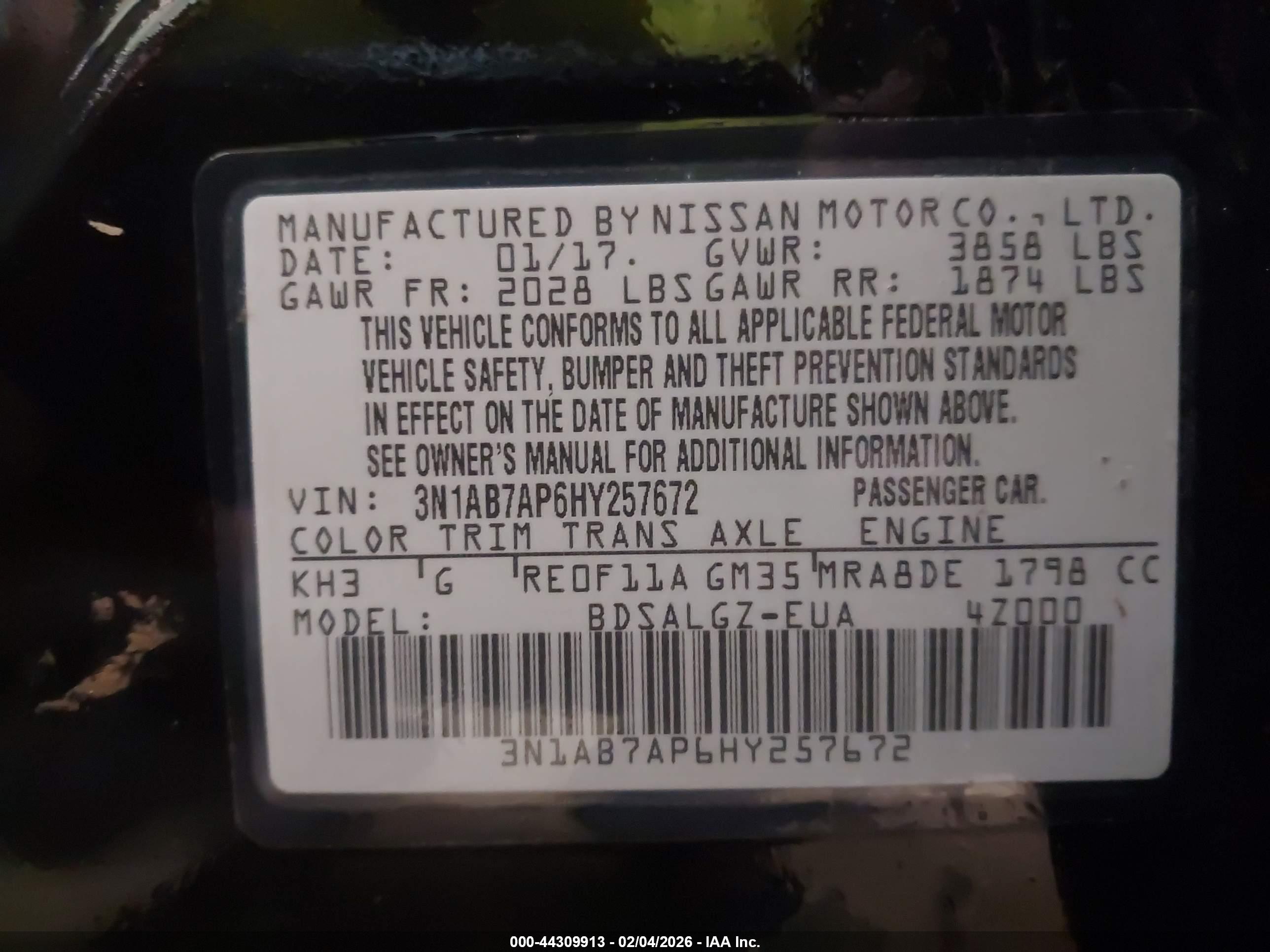 NISSAN SENTRA image 9