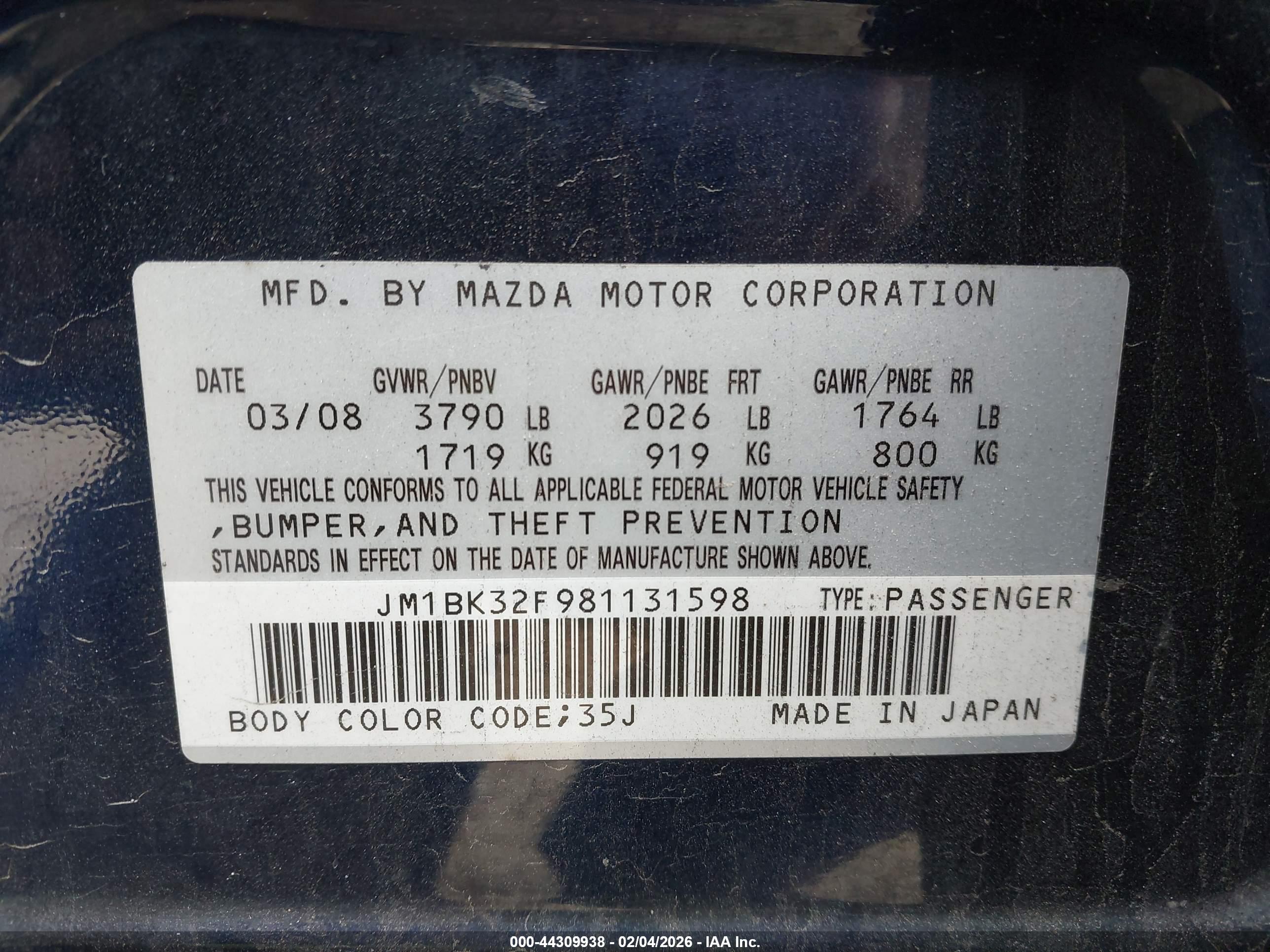 MAZDA MAZDA3 image 9