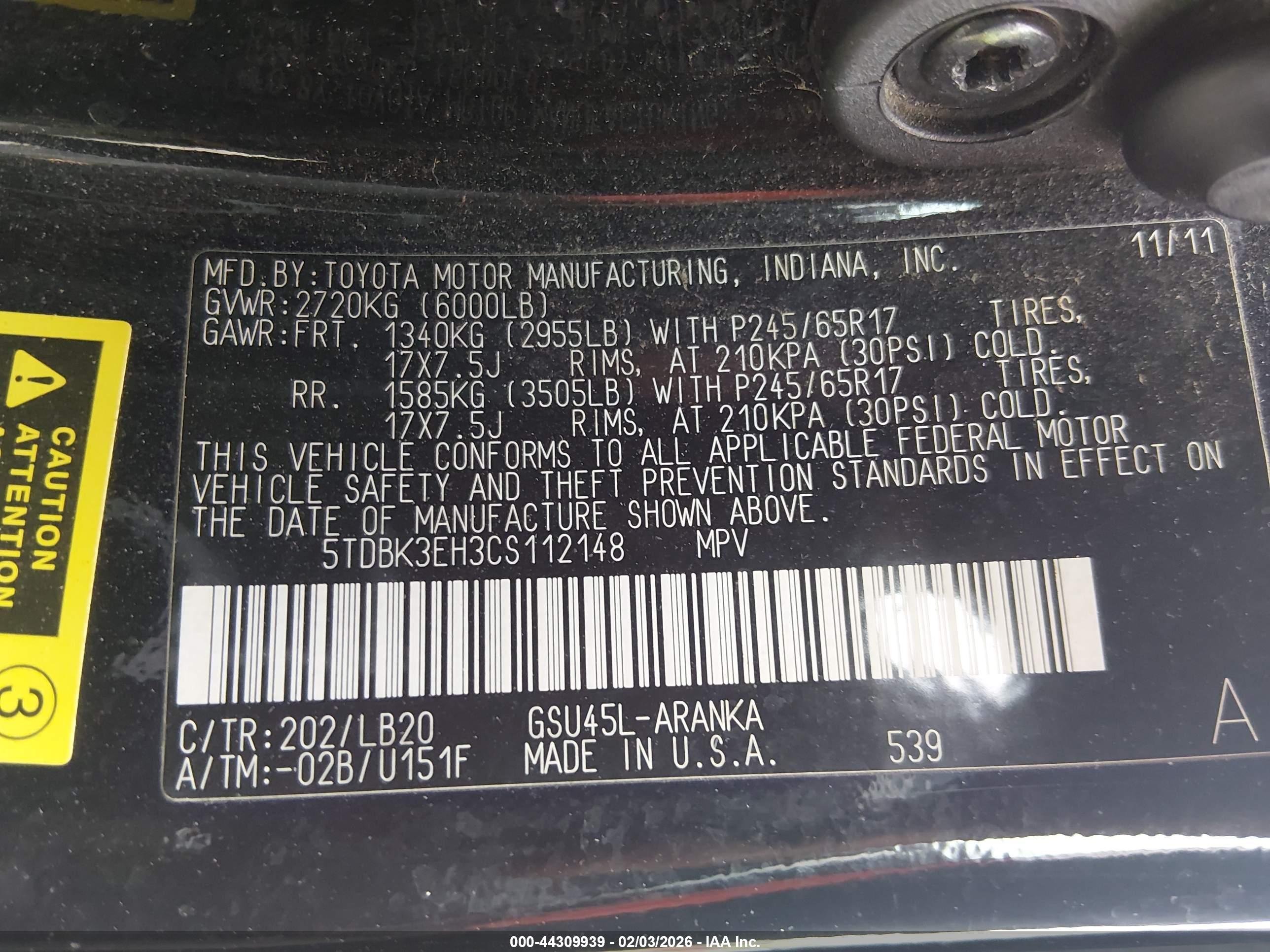 TOYOTA HIGHLANDER image 9