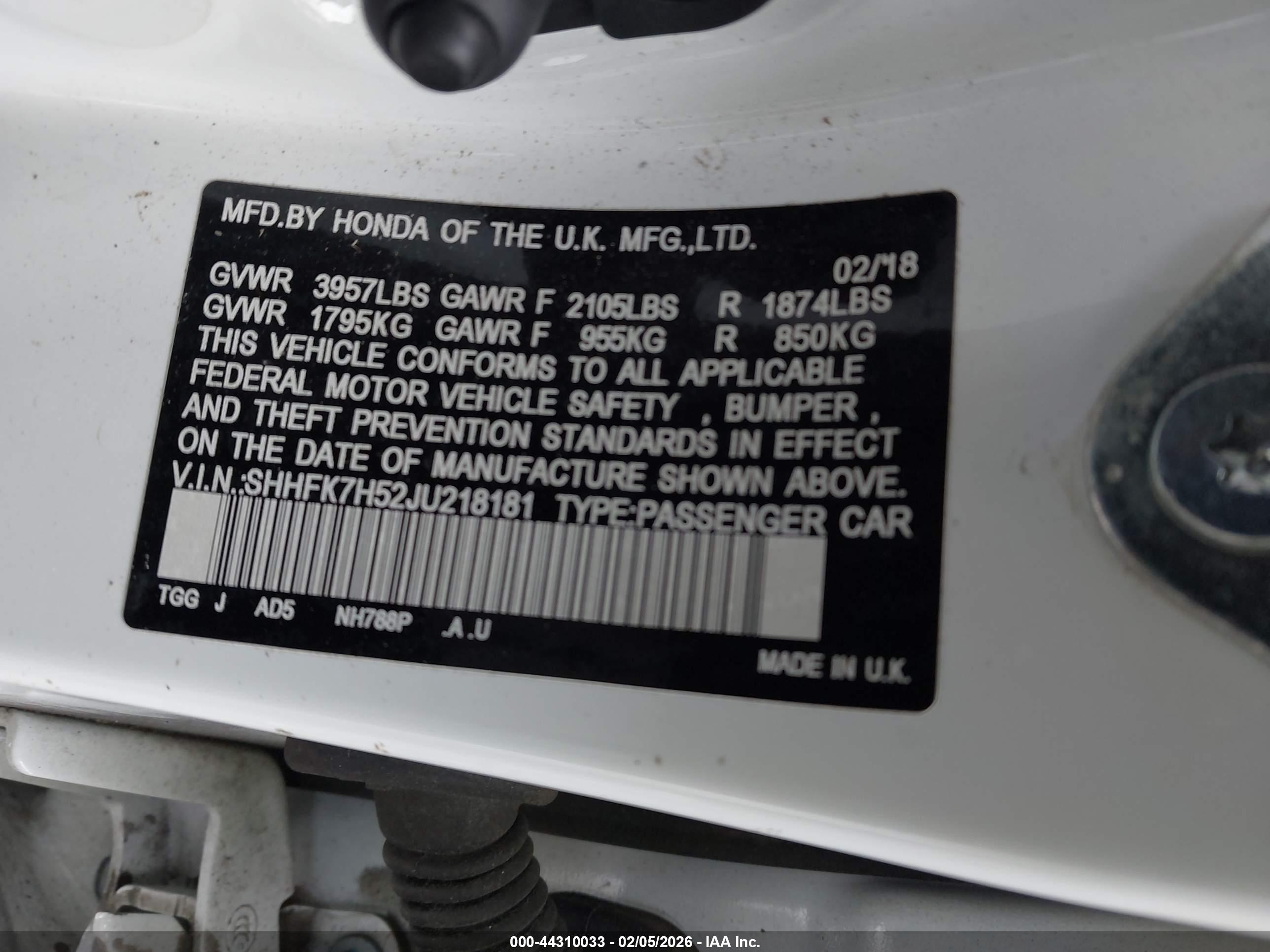 HONDA CIVIC image 9