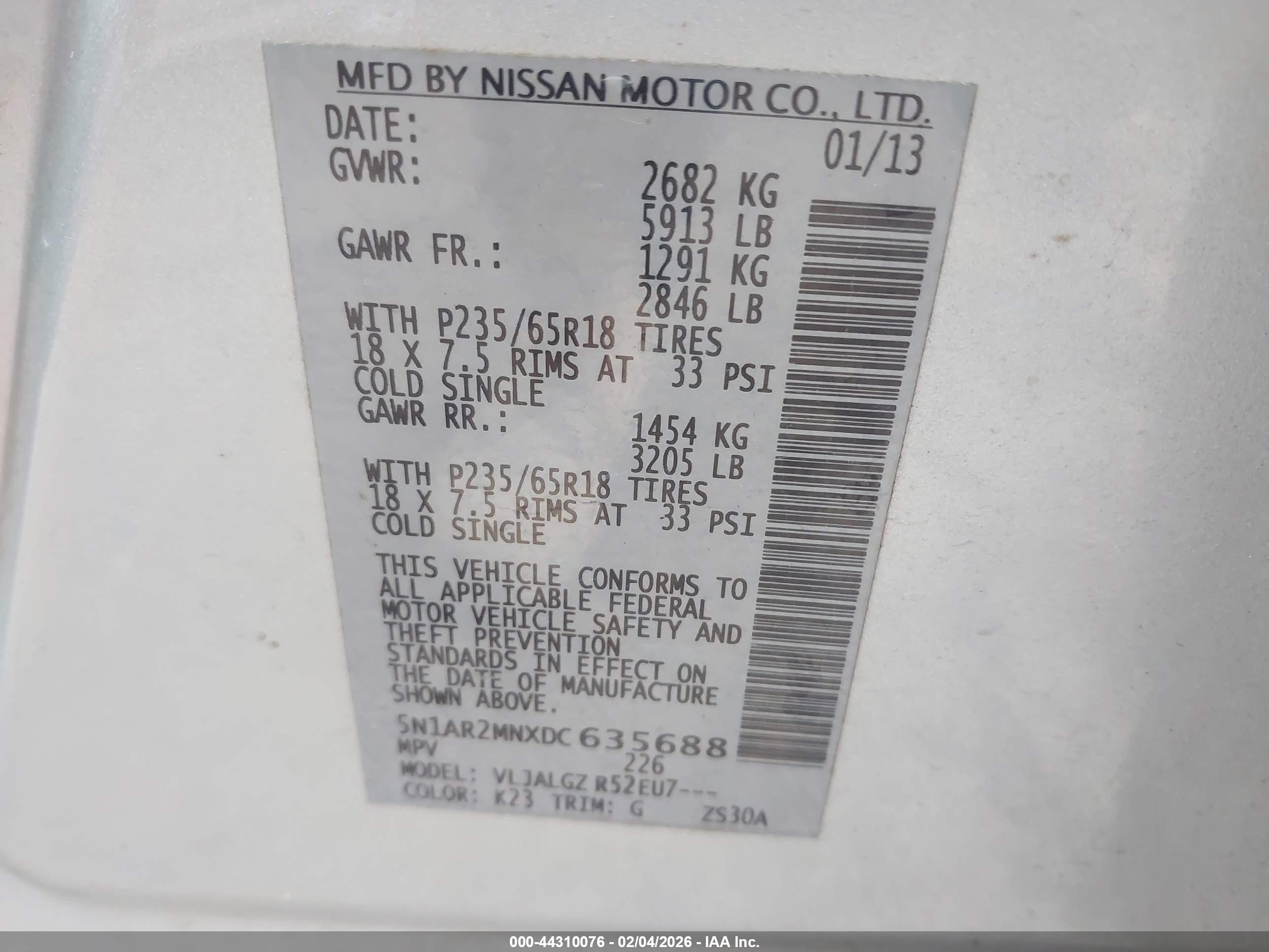 NISSAN PATHFINDER image 9