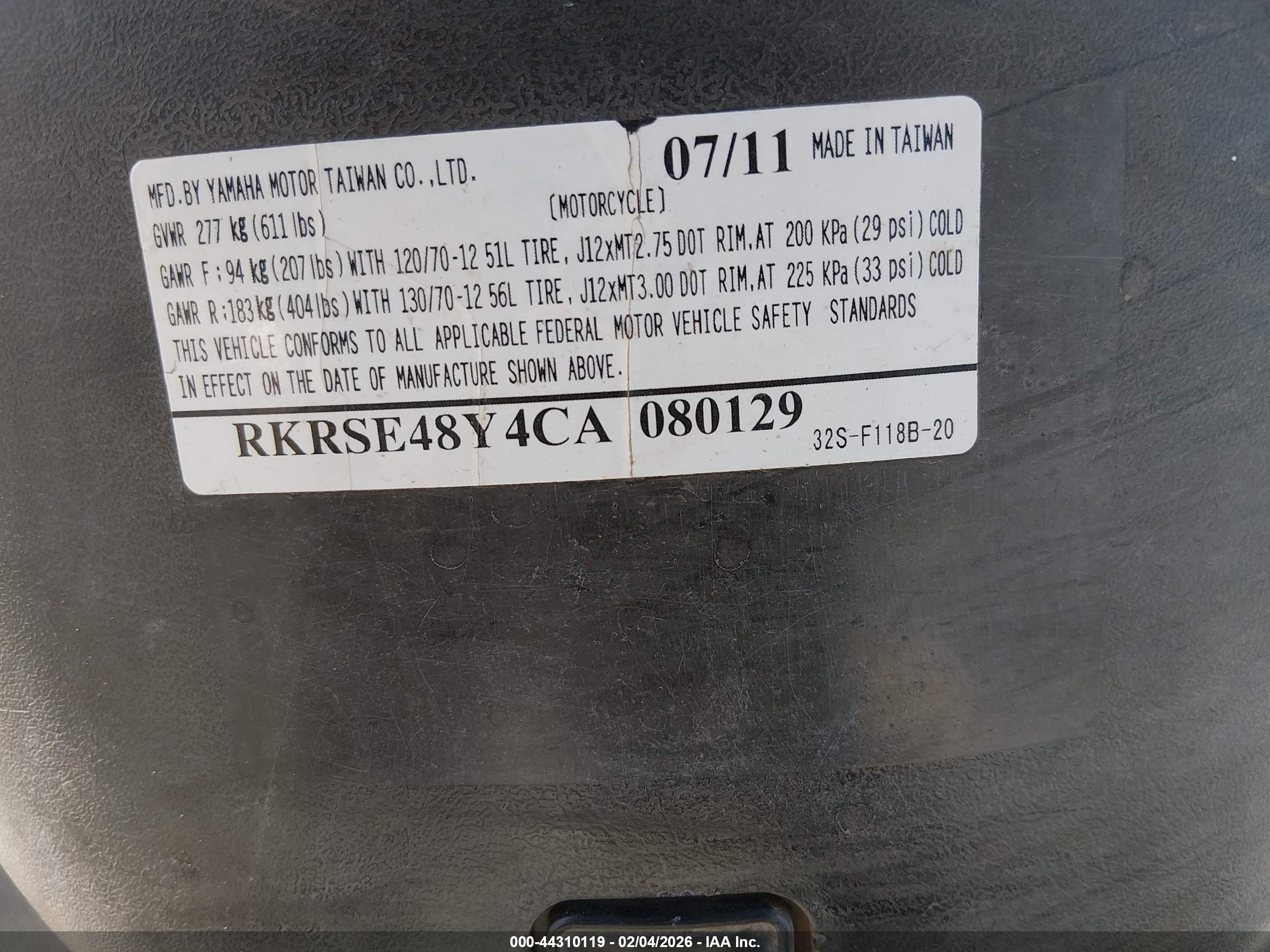 YAMAHA YW125 image 10