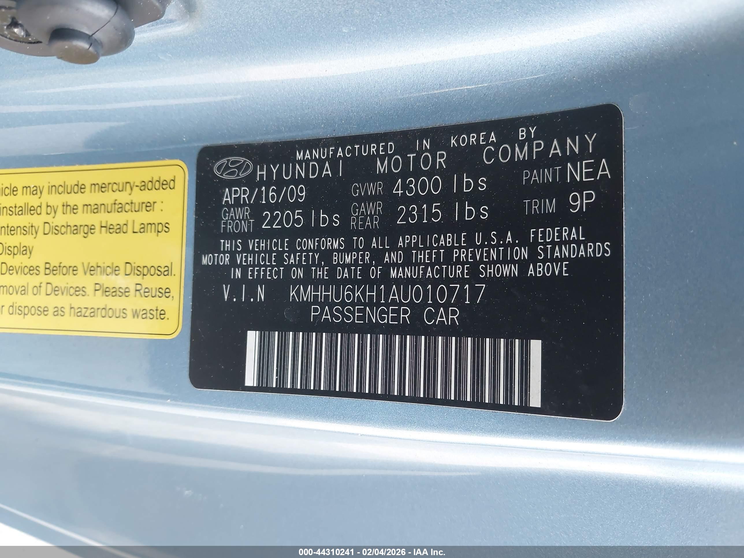HYUNDAI GENESIS image 9
