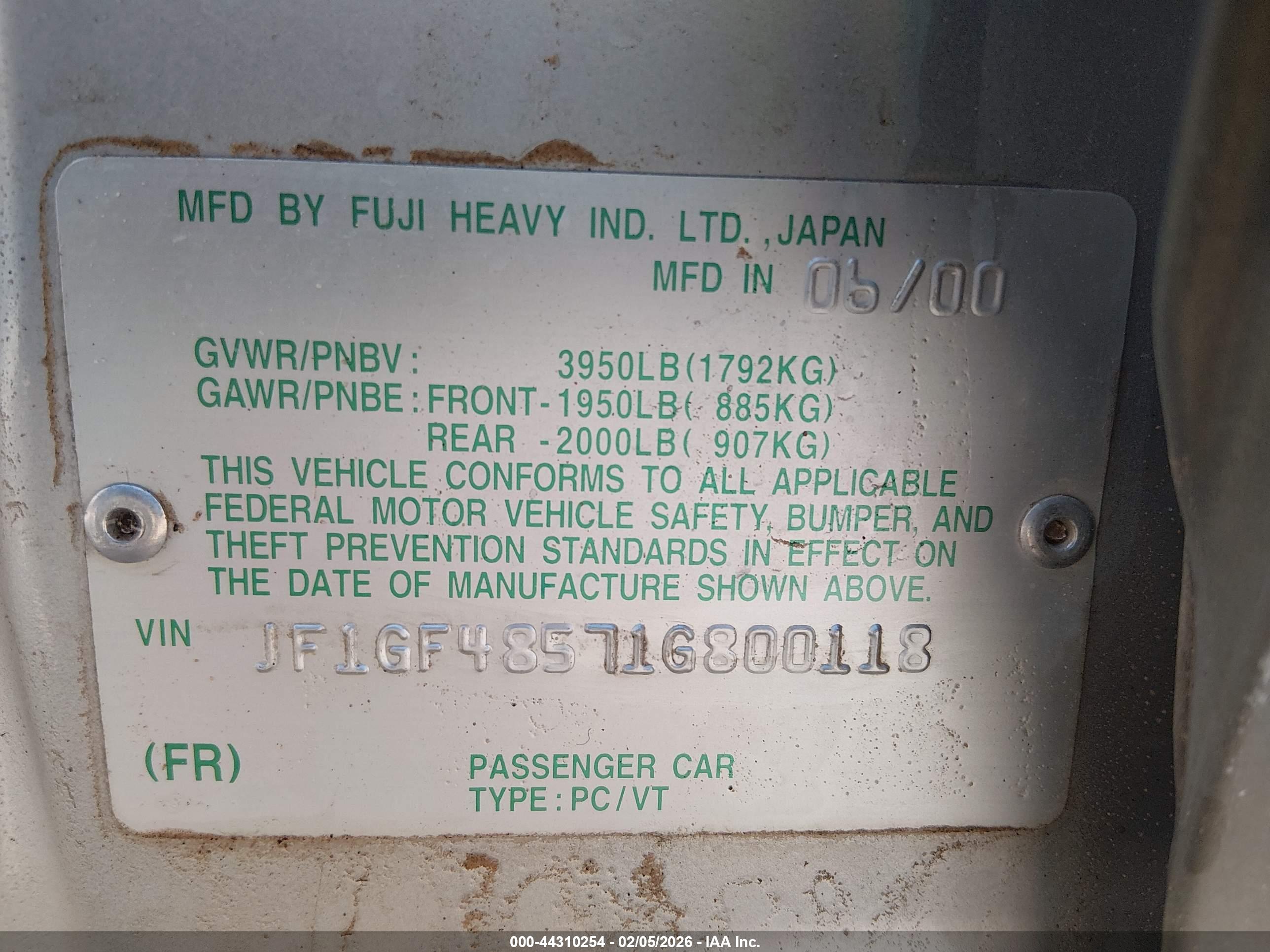 SUBARU IMPREZA image 9