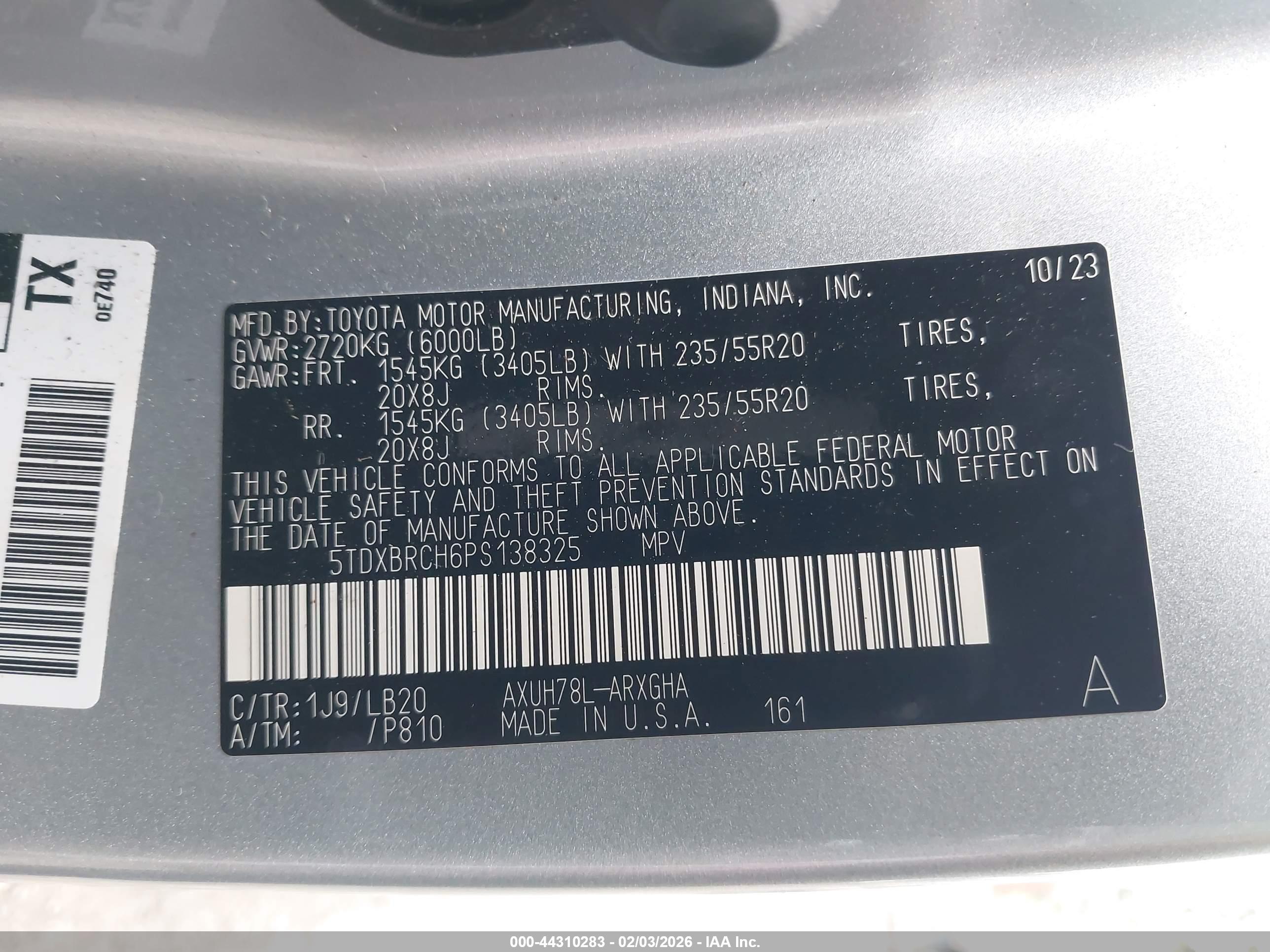 TOYOTA HIGHLANDER image 9