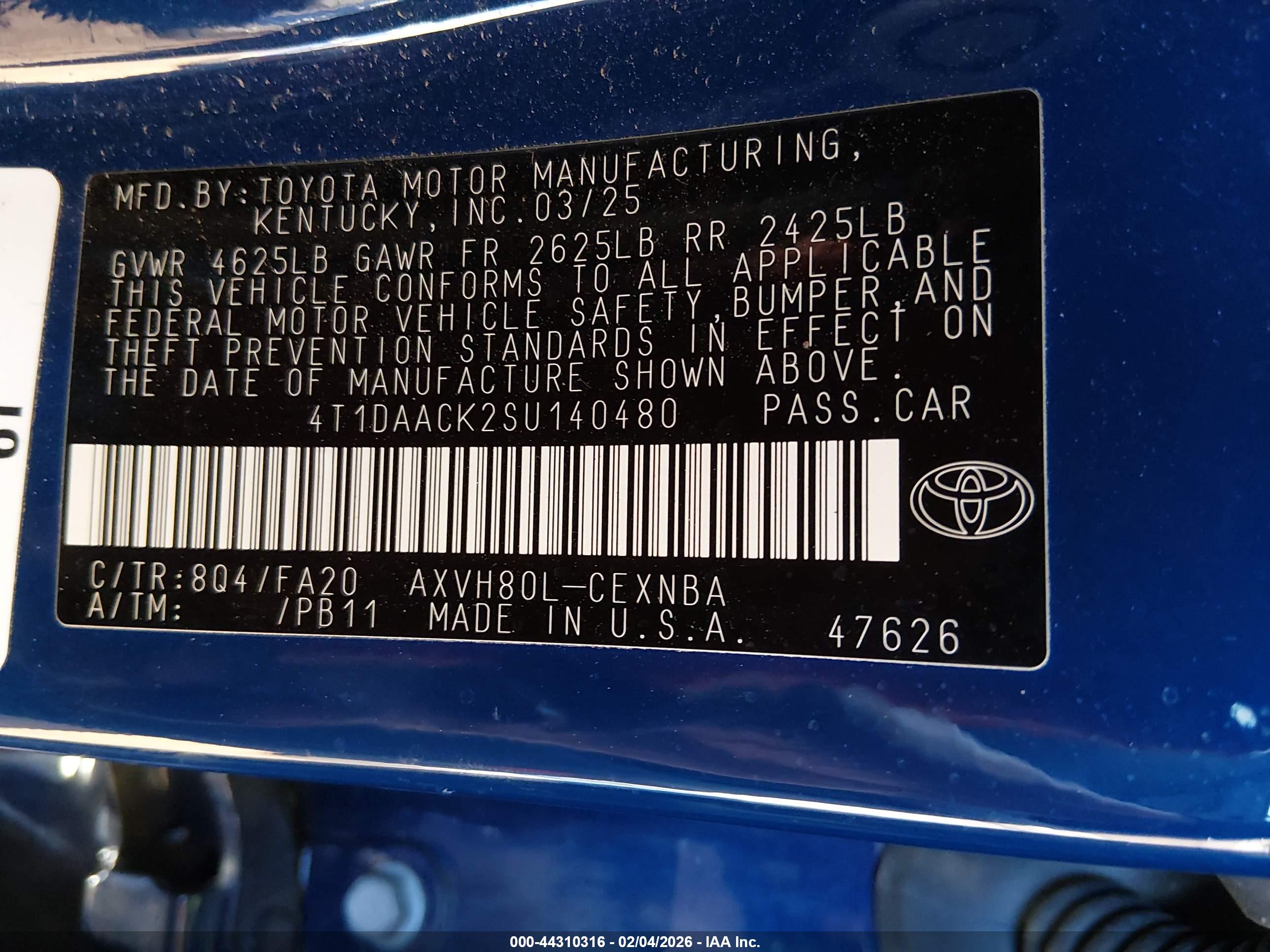 TOYOTA CAMRY image 9