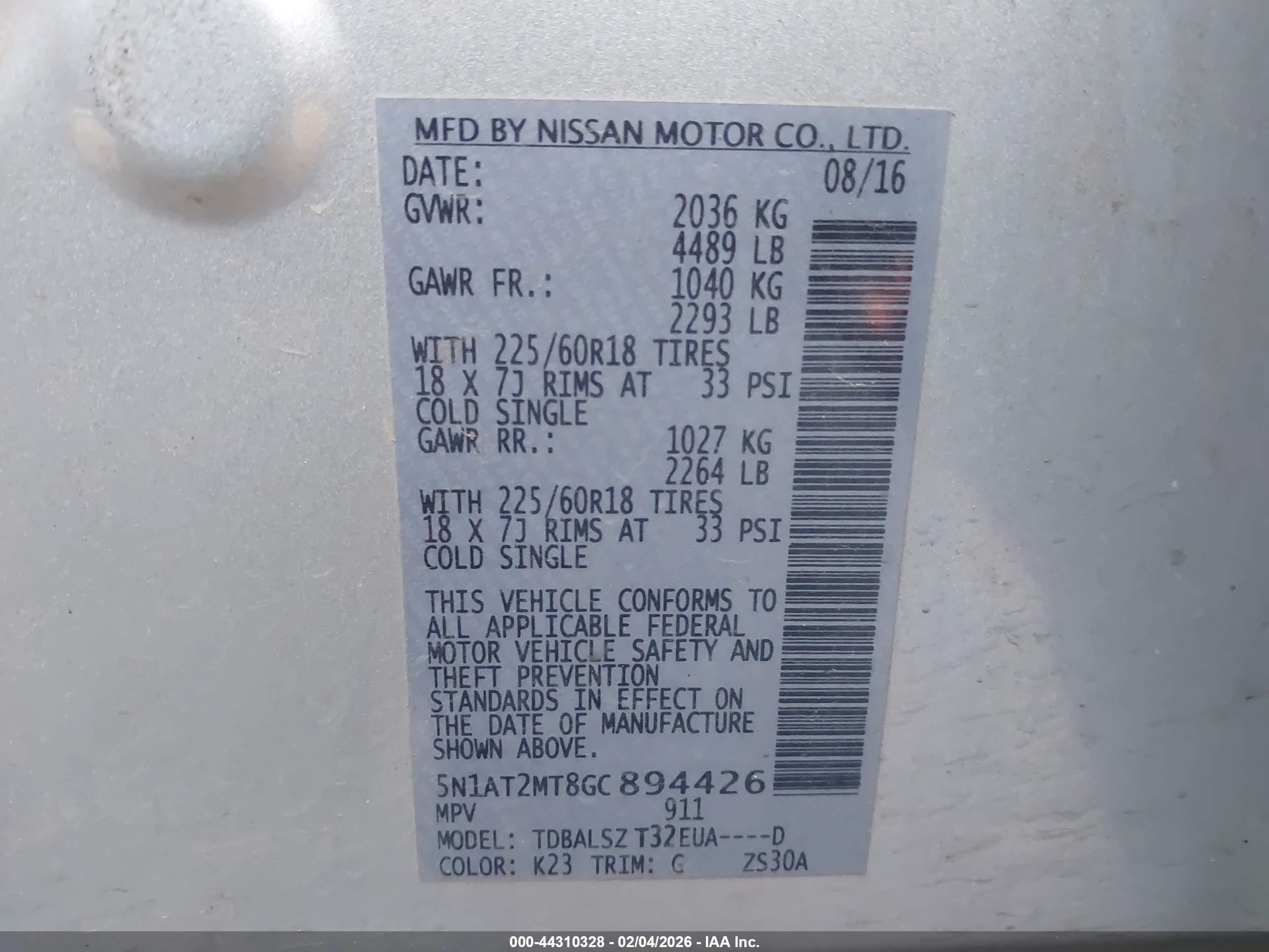 NISSAN ROGUE image 9