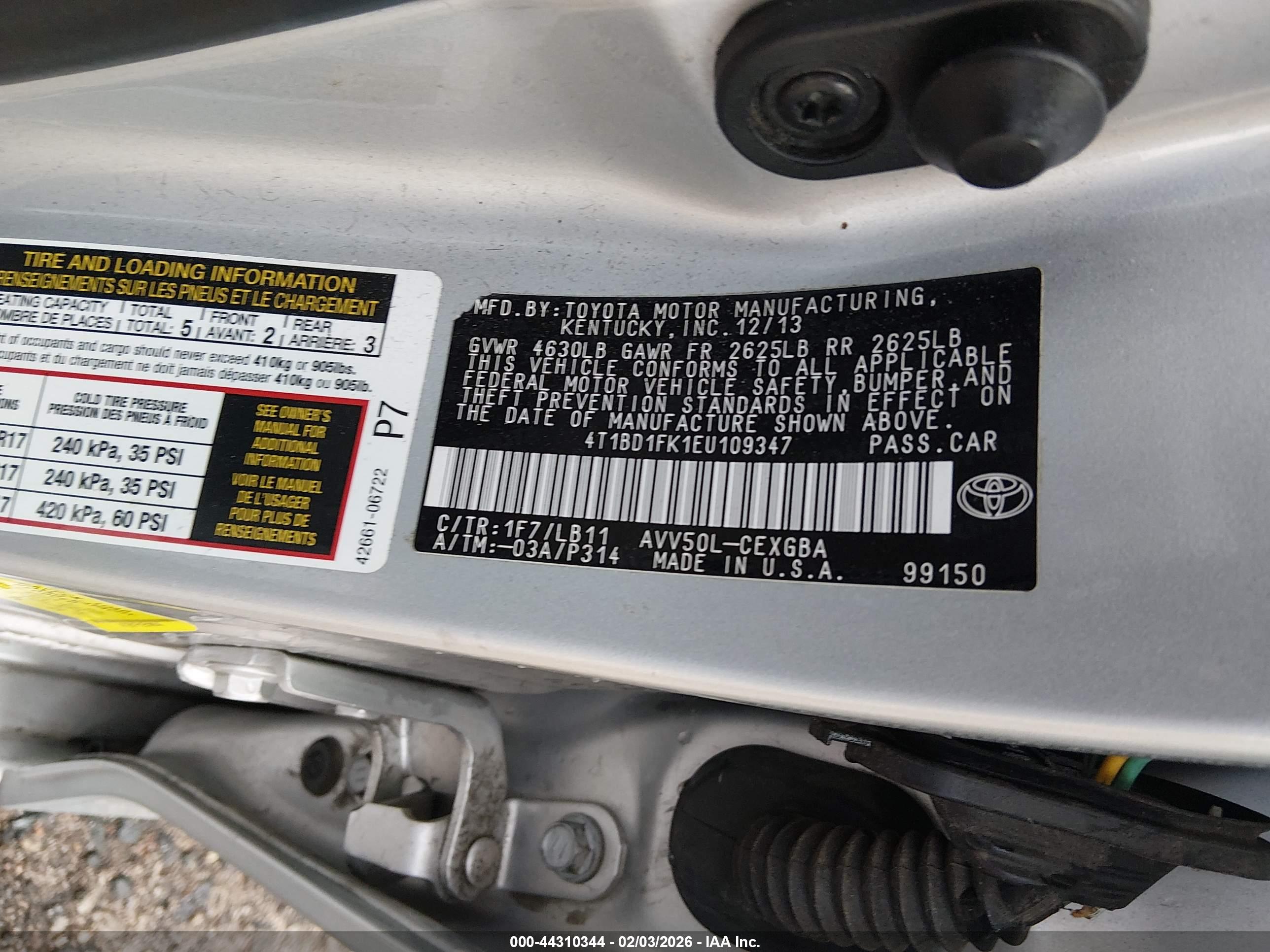 TOYOTA CAMRY image 9