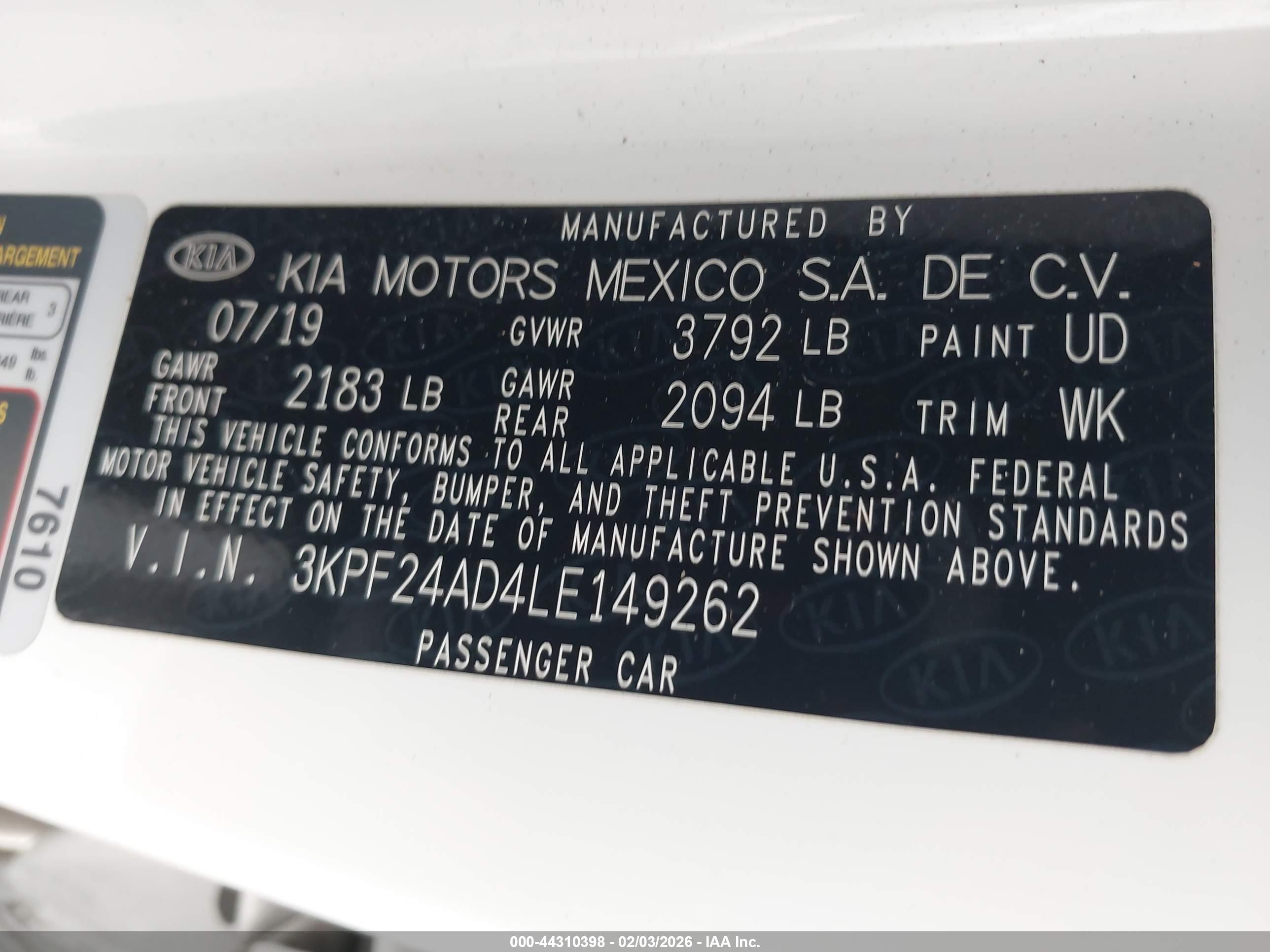 KIA FORTE image 9