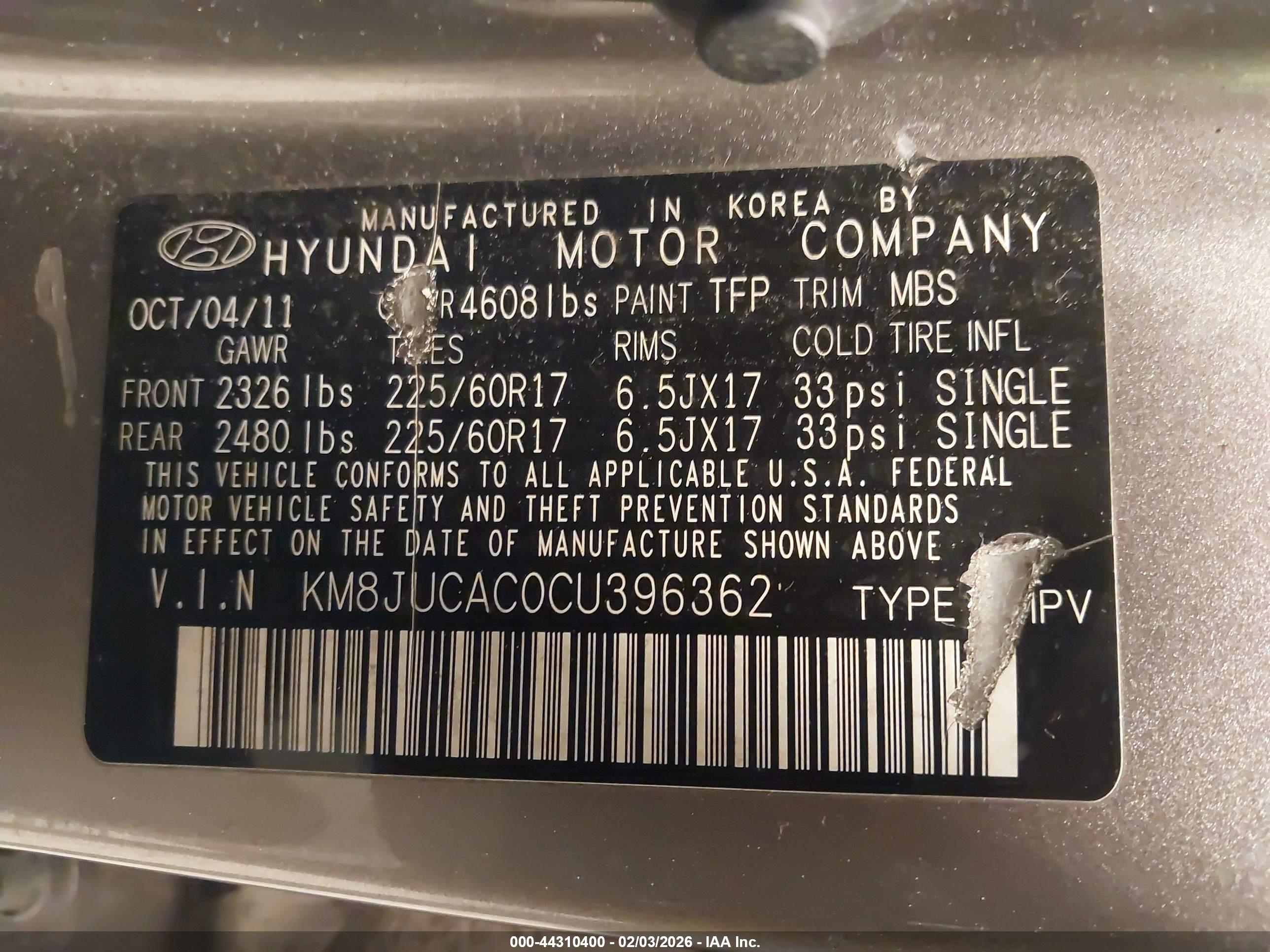 HYUNDAI TUCSON image 9