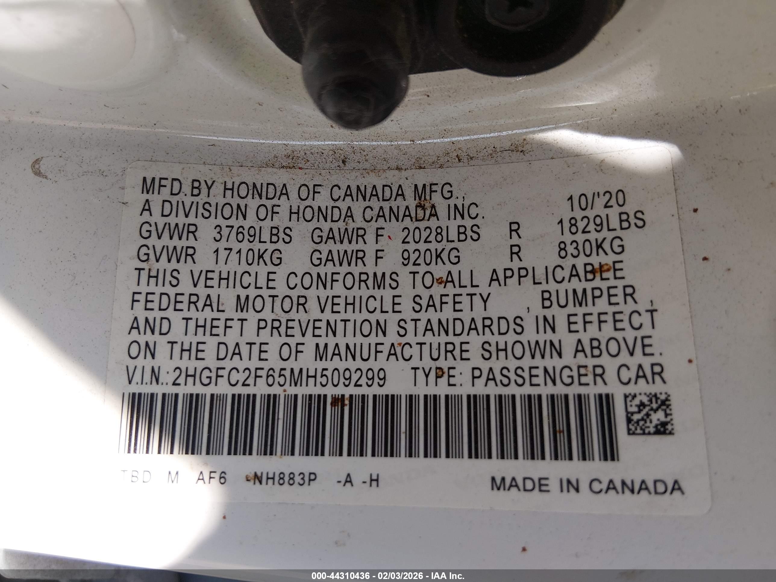 HONDA CIVIC image 9