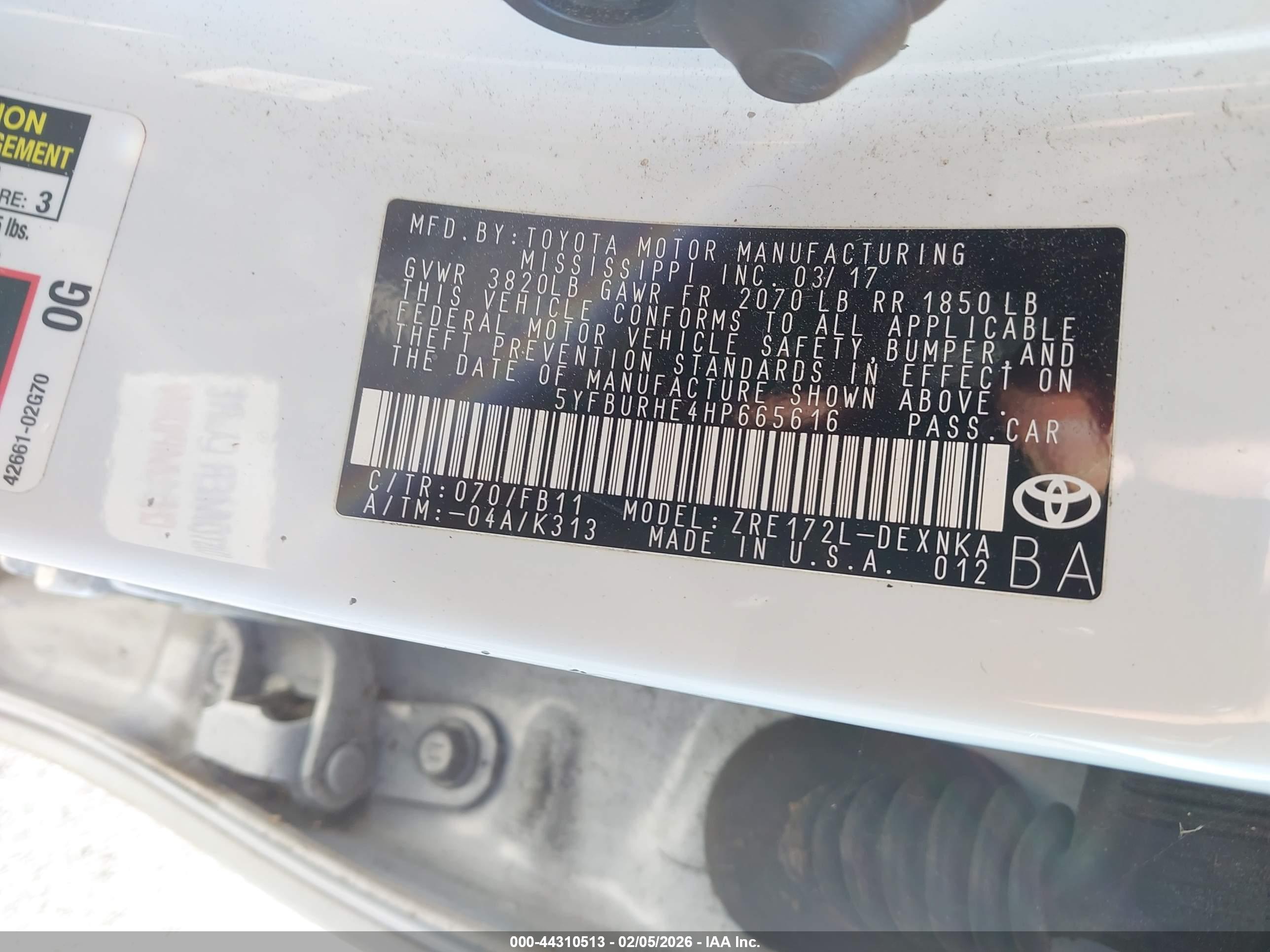 TOYOTA COROLLA image 9