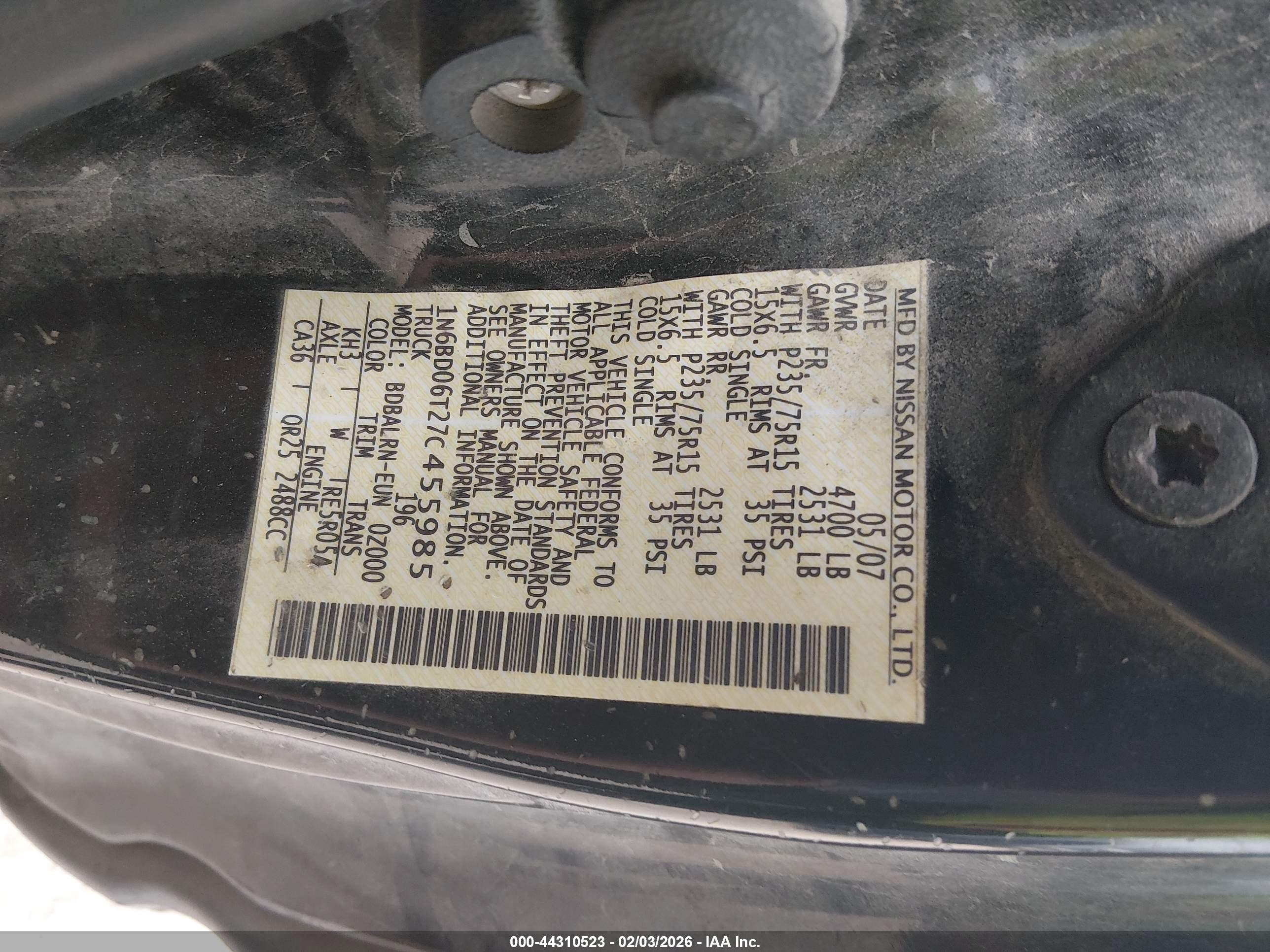 NISSAN FRONTIER image 9