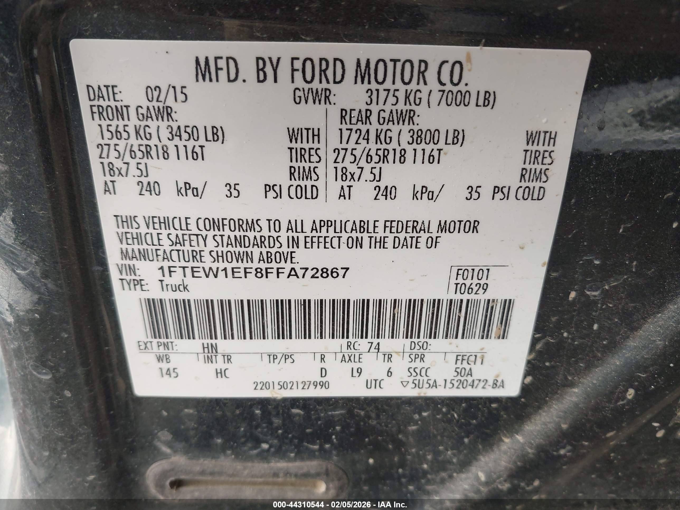 FORD F-150 image 9