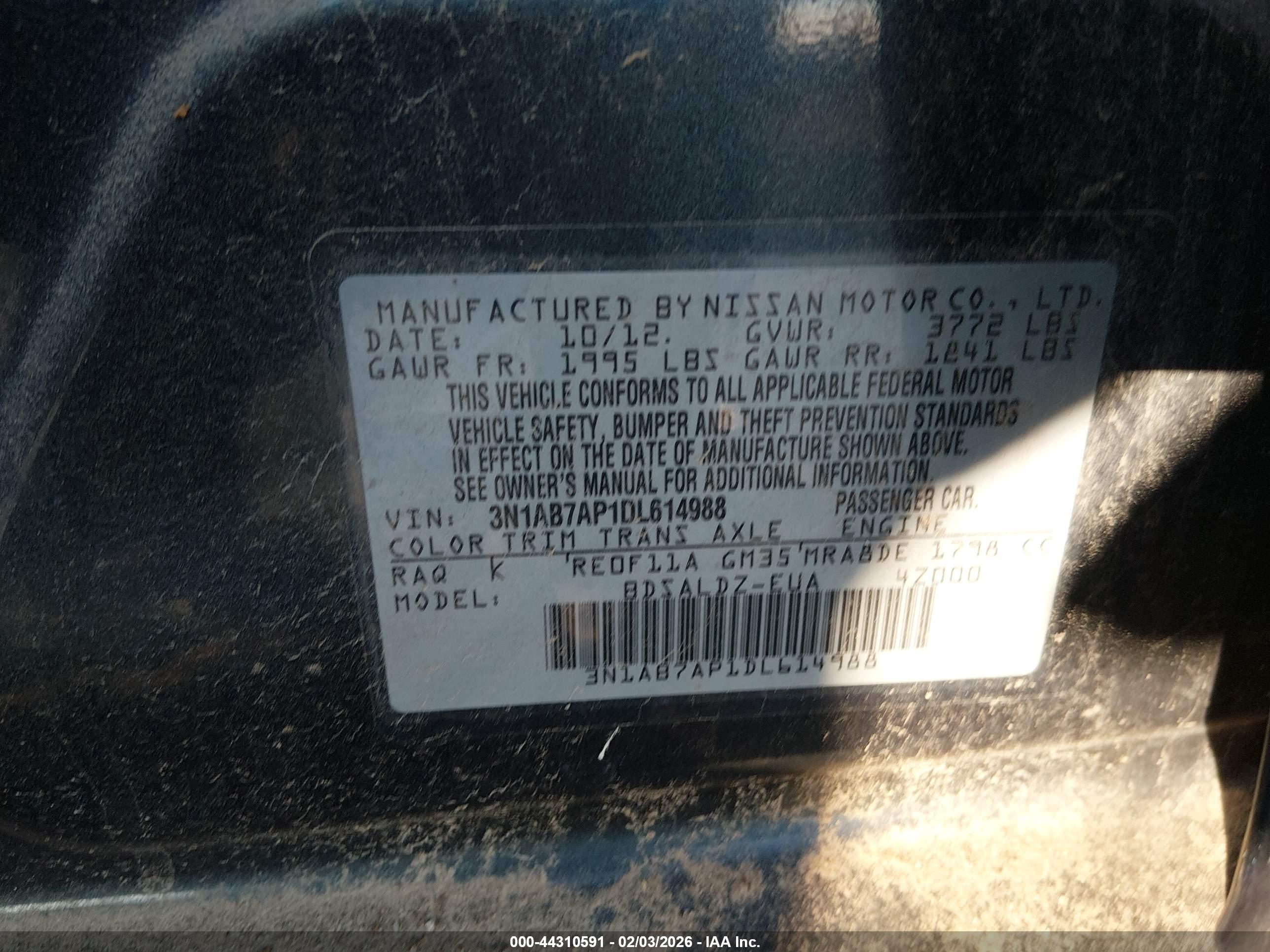 NISSAN SENTRA image 9