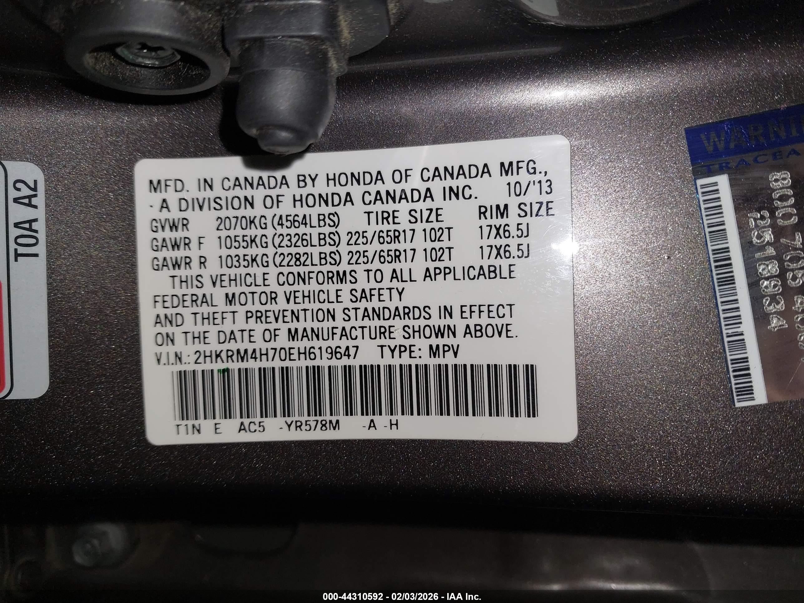 HONDA CR-V image 9