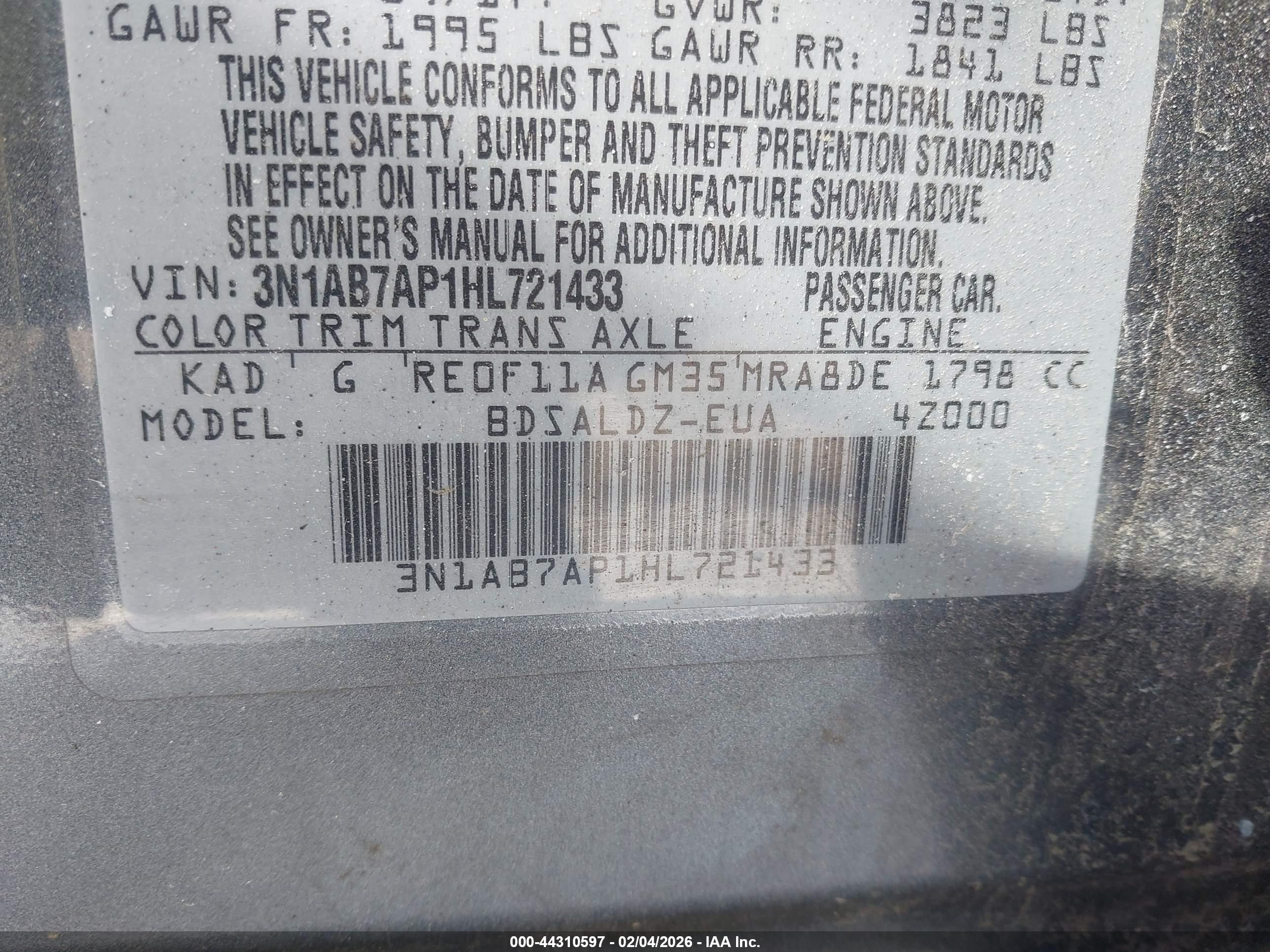 NISSAN SENTRA image 9
