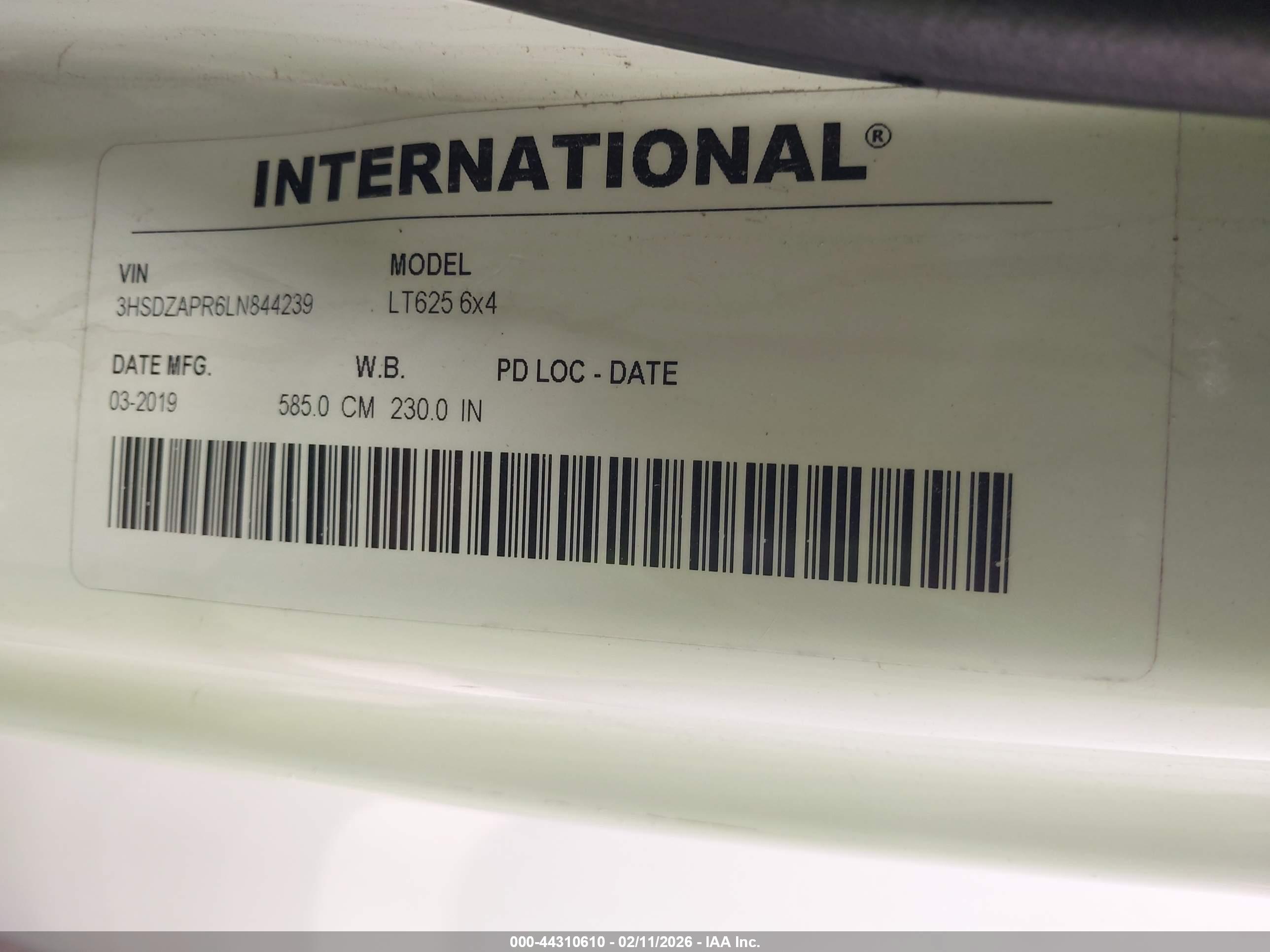 INTERNATIONAL LT image 9
